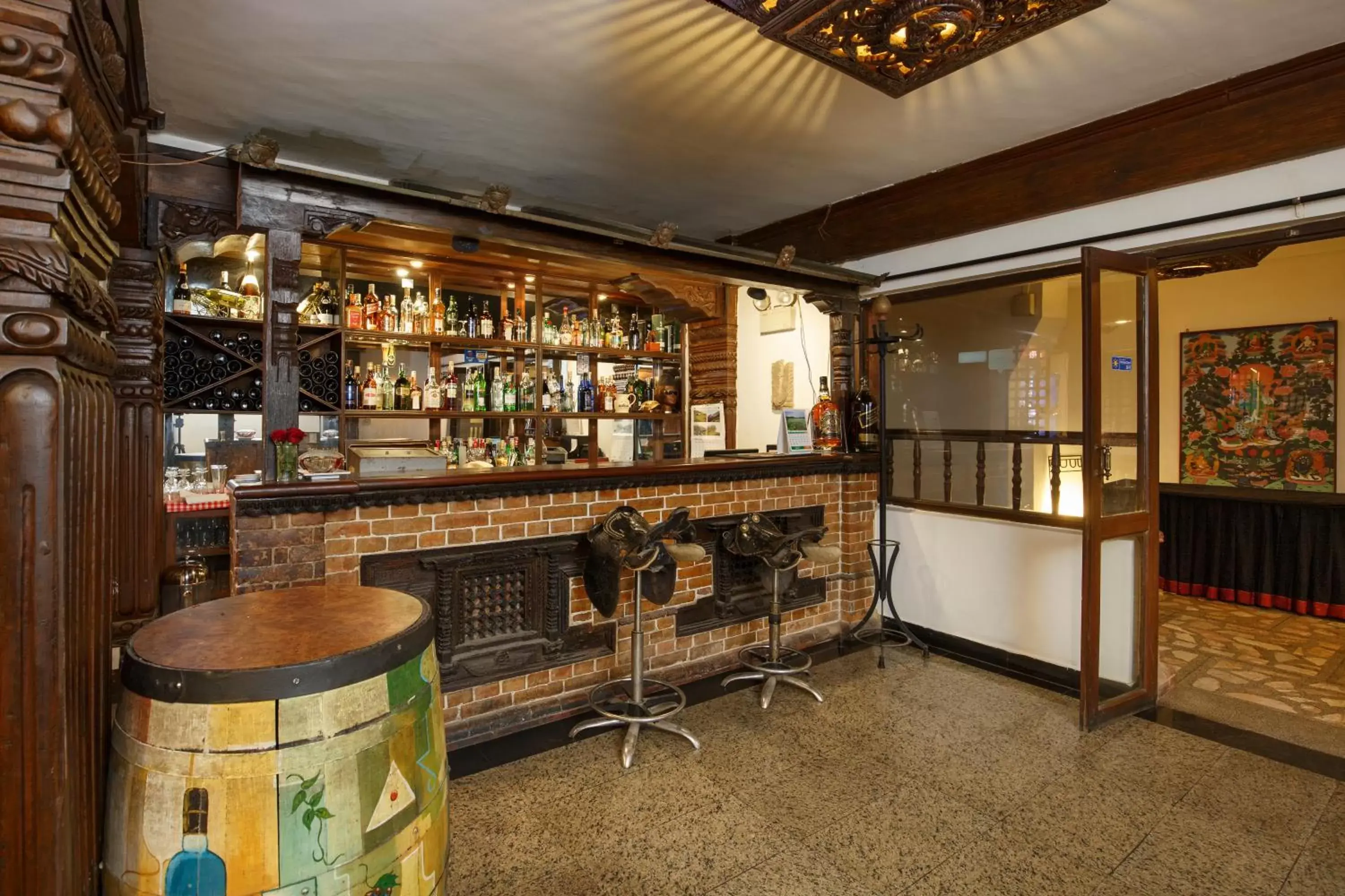 Lounge or bar, Lounge/Bar in Hotel Manaslu