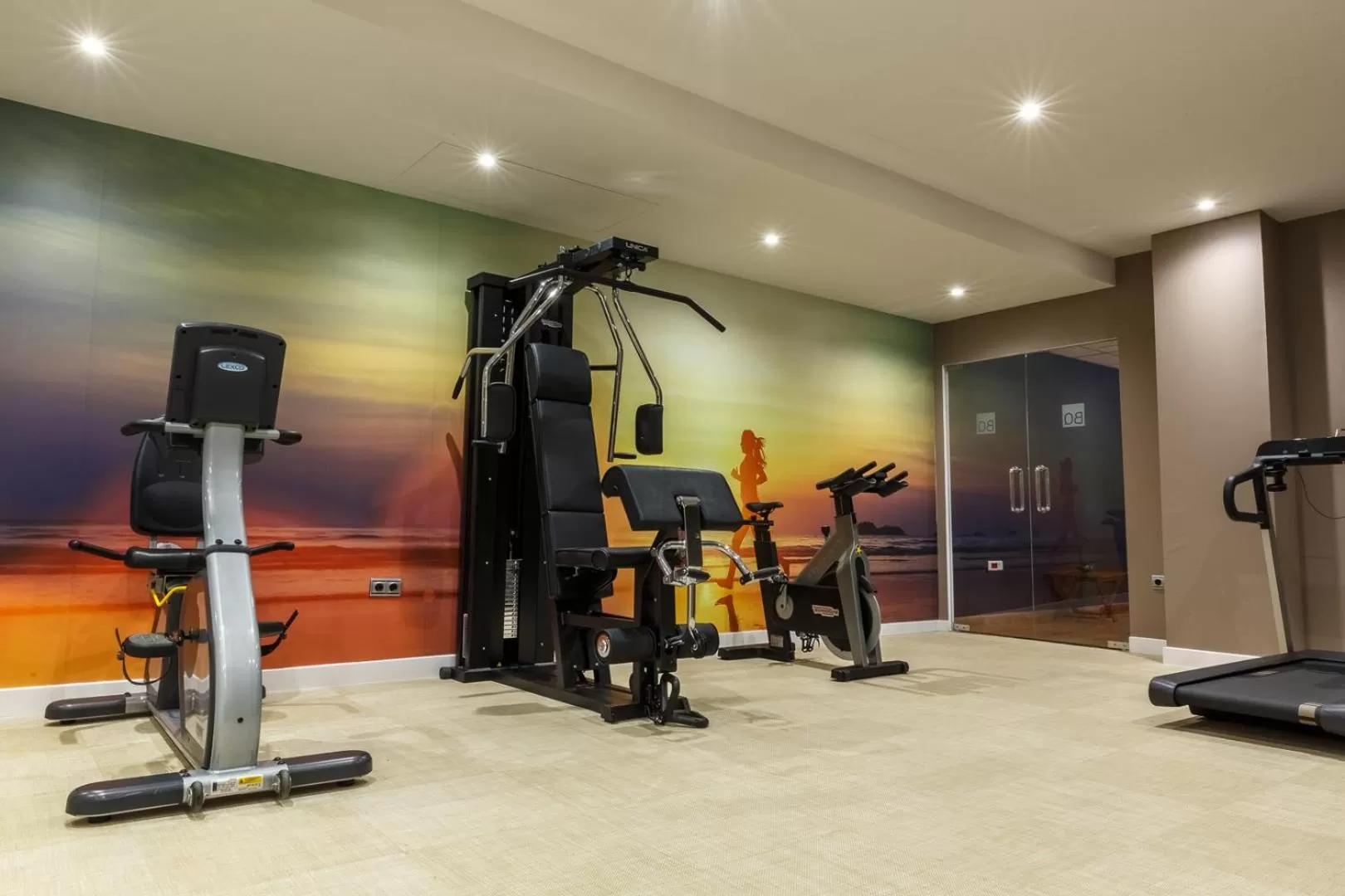 Fitness centre/facilities in BQ Andalucia Beach Hotel