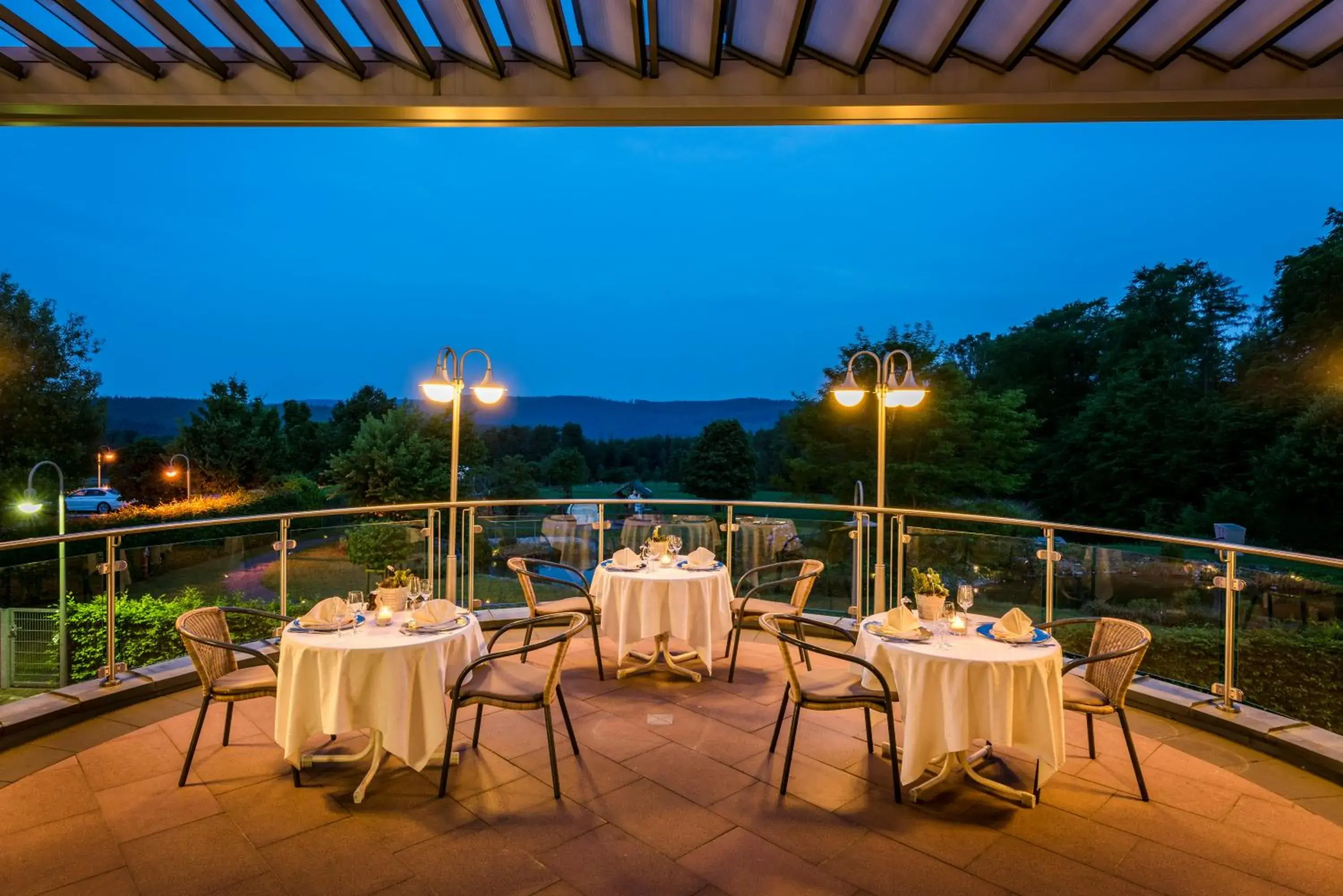 Balcony/Terrace, Restaurant/Places to Eat in Landhotel Heimathenhof