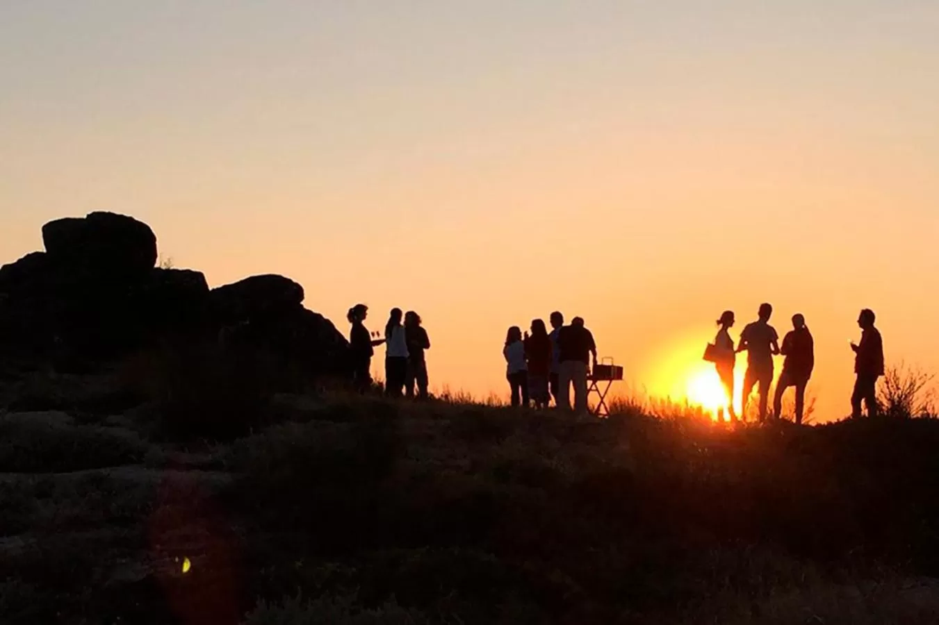 People in Casa das Penhas Douradas - Burel Expedition Hotel