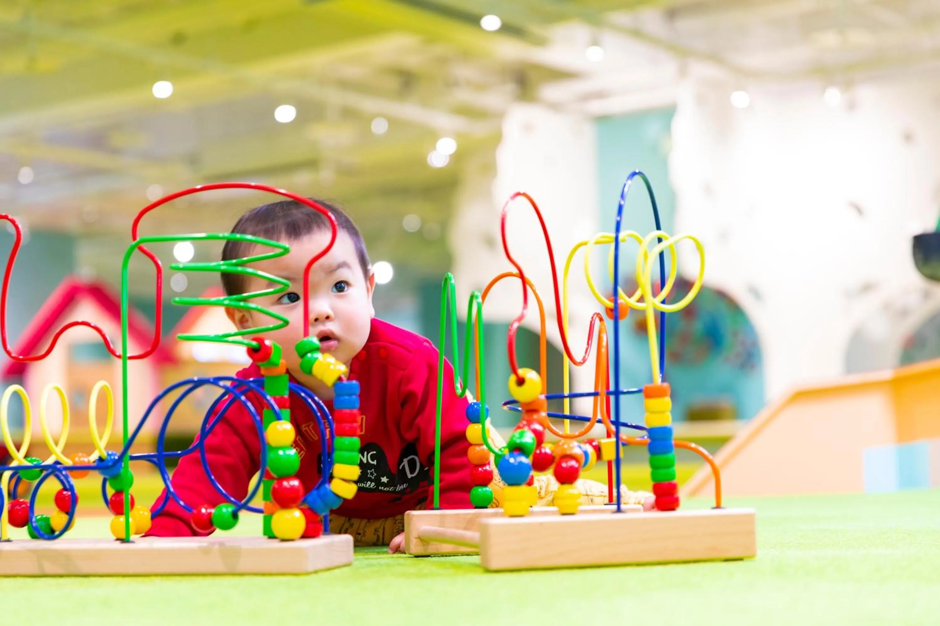 Children play ground in Kitayuzawa Mori no soraniwa