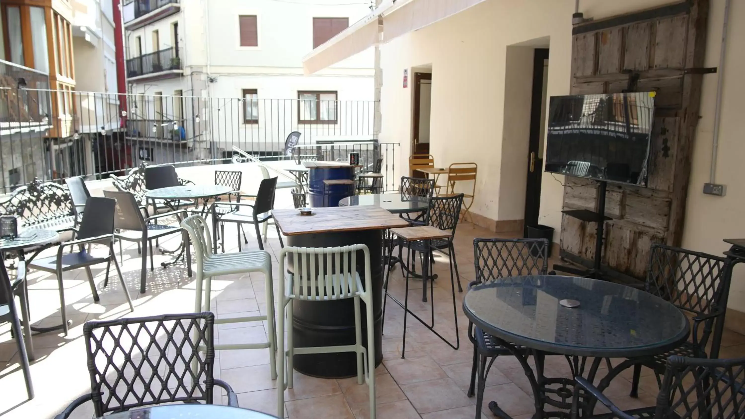 Balcony/Terrace, Restaurant/Places to Eat in Hotel Palacio Branka