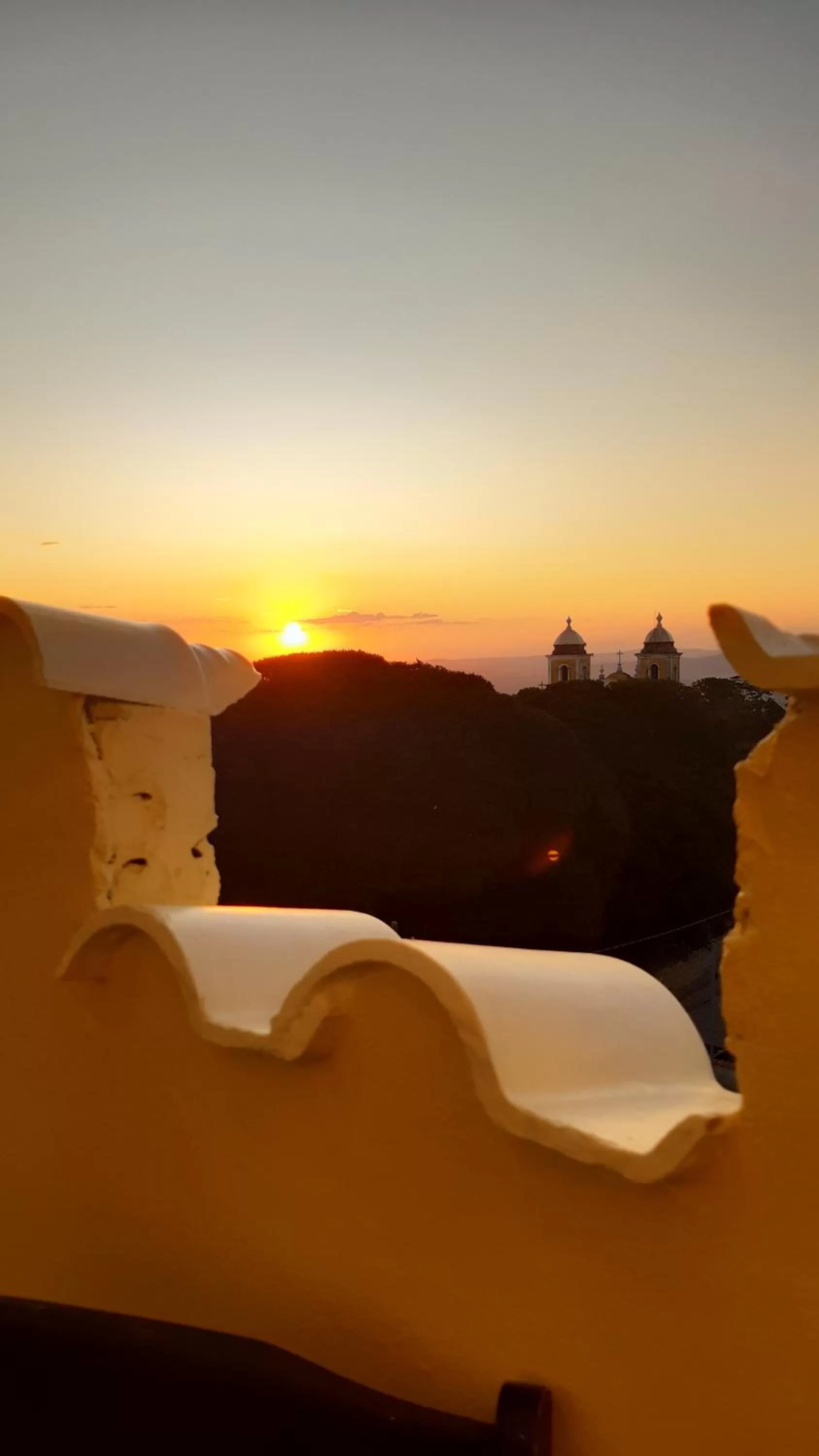 View (from property/room) in Pousada Reino Encantado - São Thomé das Letras - Minas Gerais