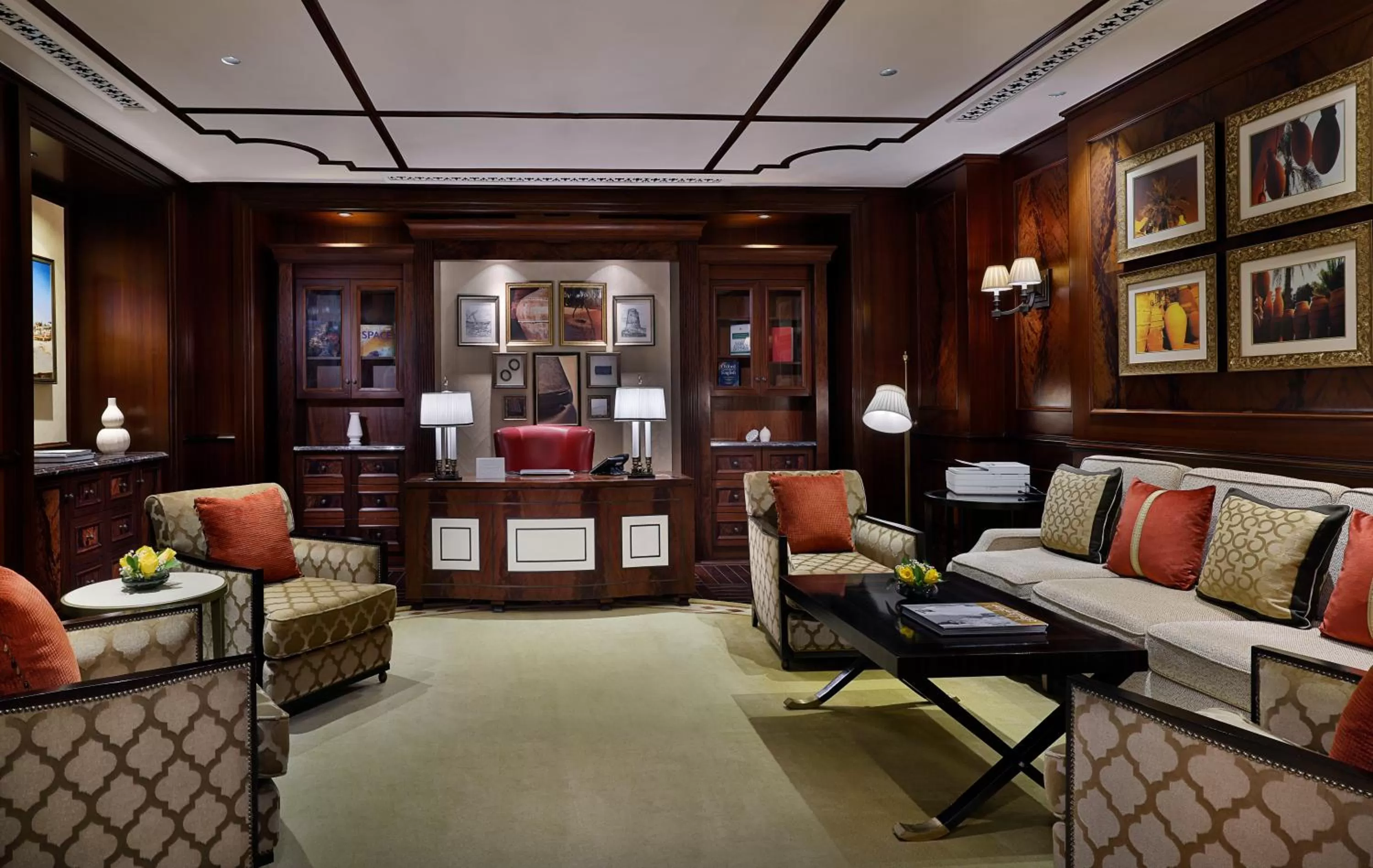 Lobby or reception in The St. Regis Abu Dhabi