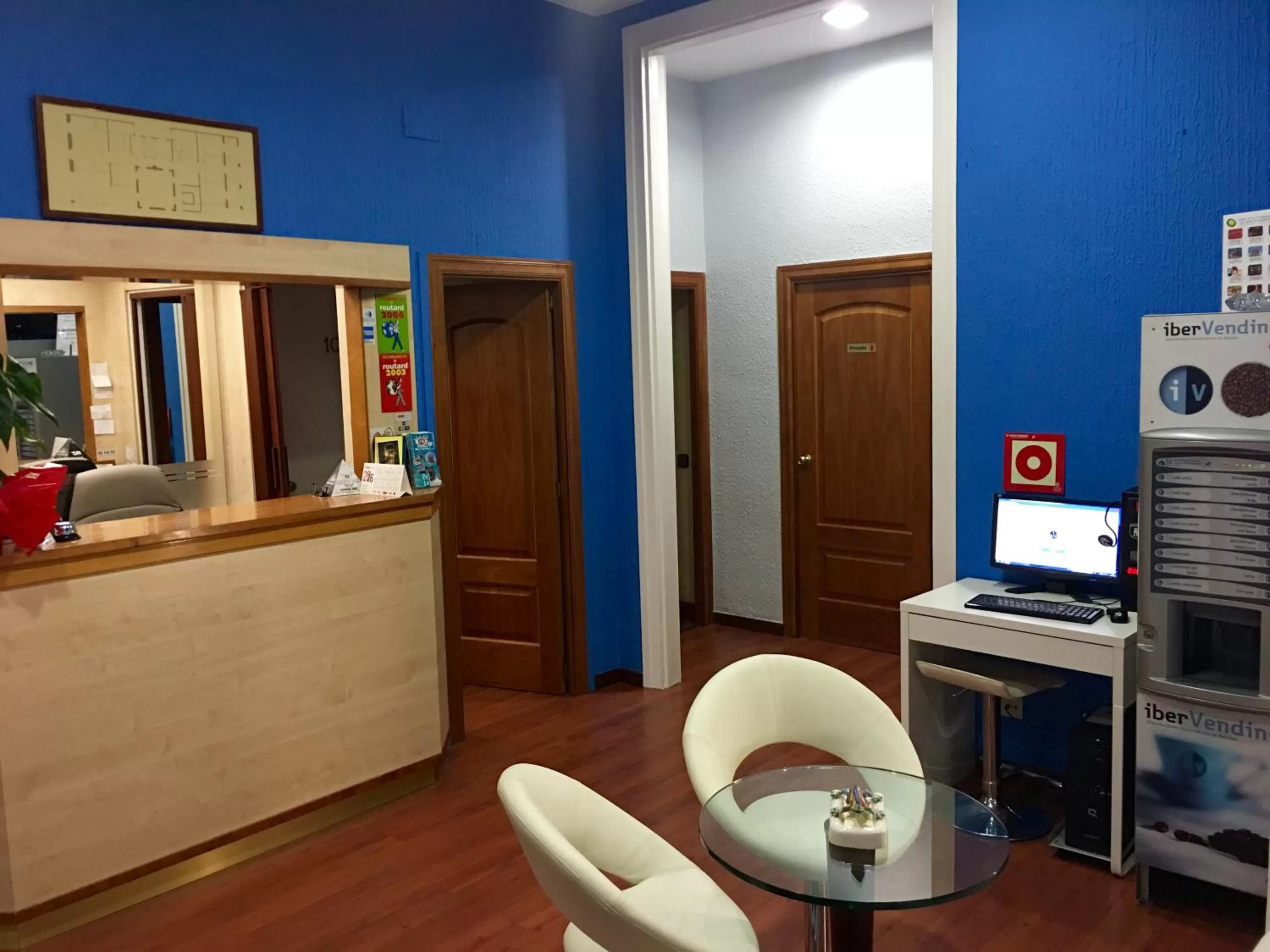 Lobby or reception in Hotel Pelayo