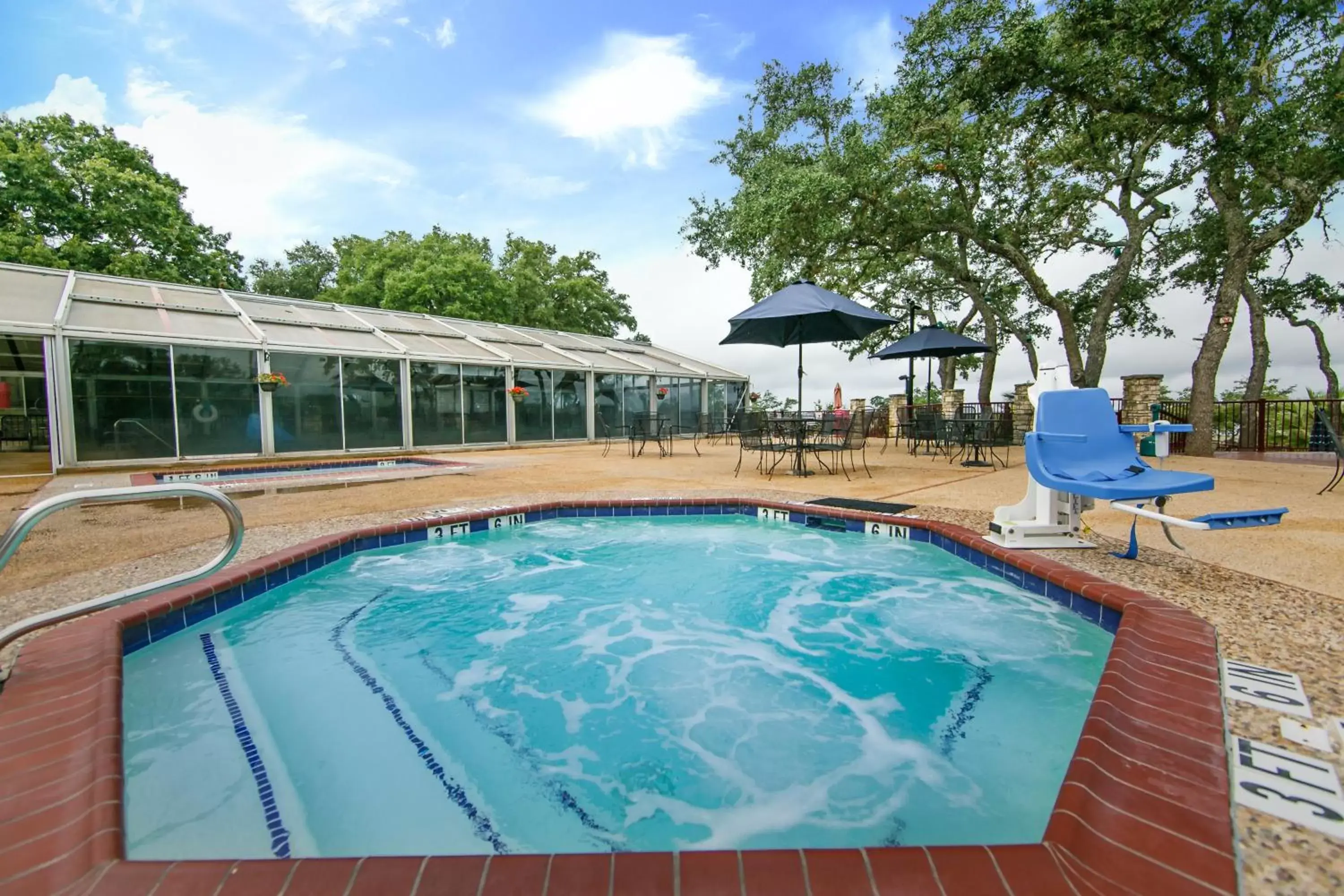 Swimming Pool in Holiday Inn Club Vacations Hill Country Resort at Canyon Lake