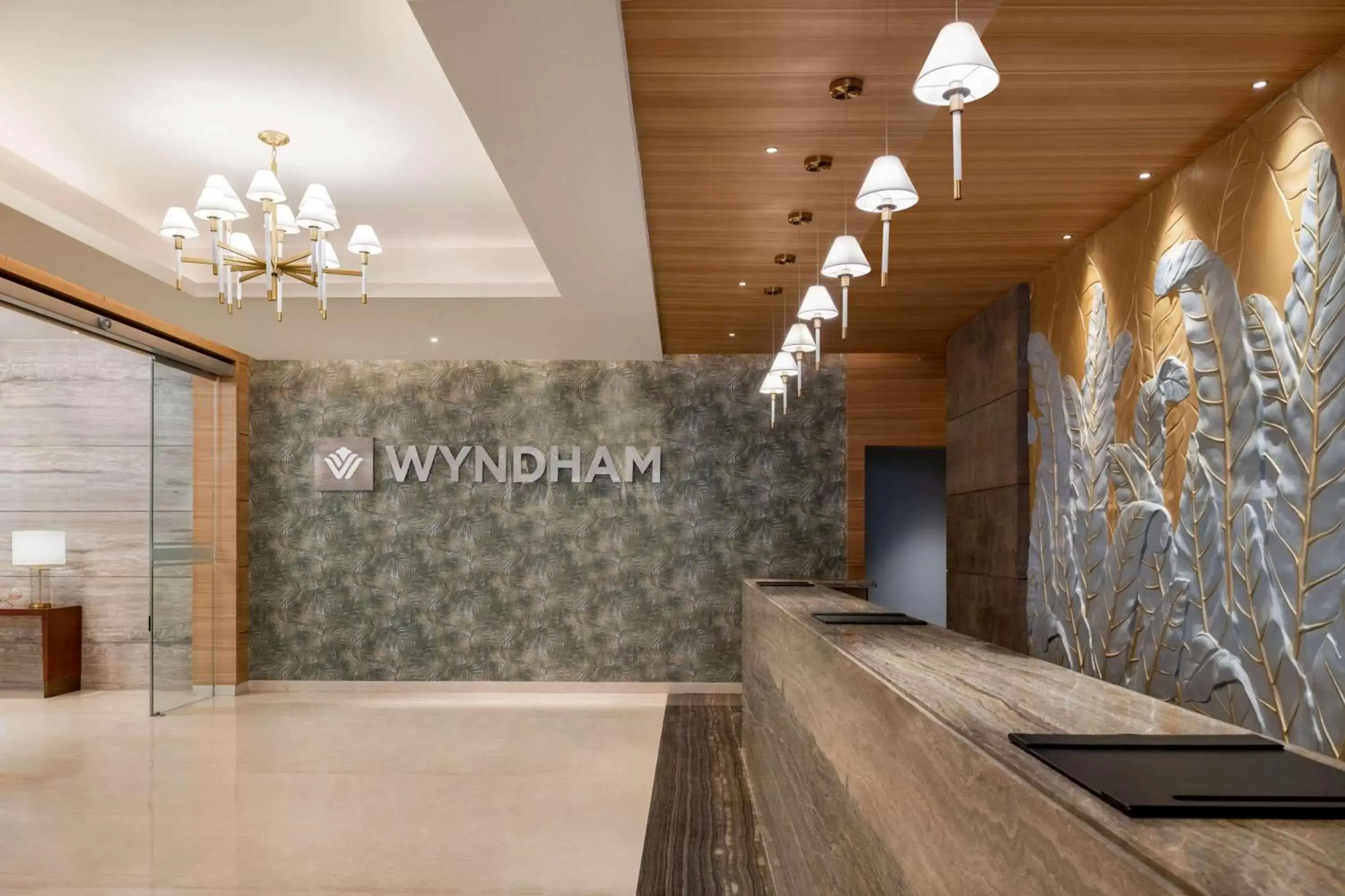 Lobby or reception in Wyndham Chandigarh Mohali Lobby or reception in Wyndham Chandigarh Mohali