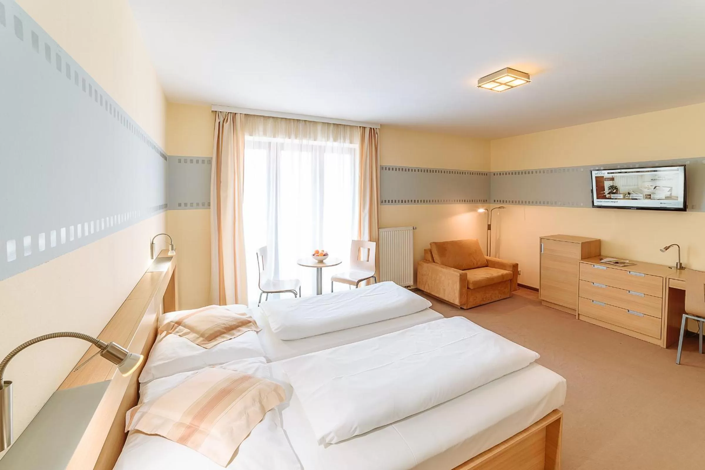 Photo of the whole room, Bed in Hotel Biograf