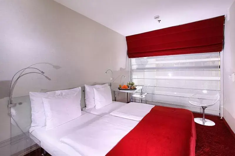 Bedroom, Bed in Design Metropol Hotel Prague