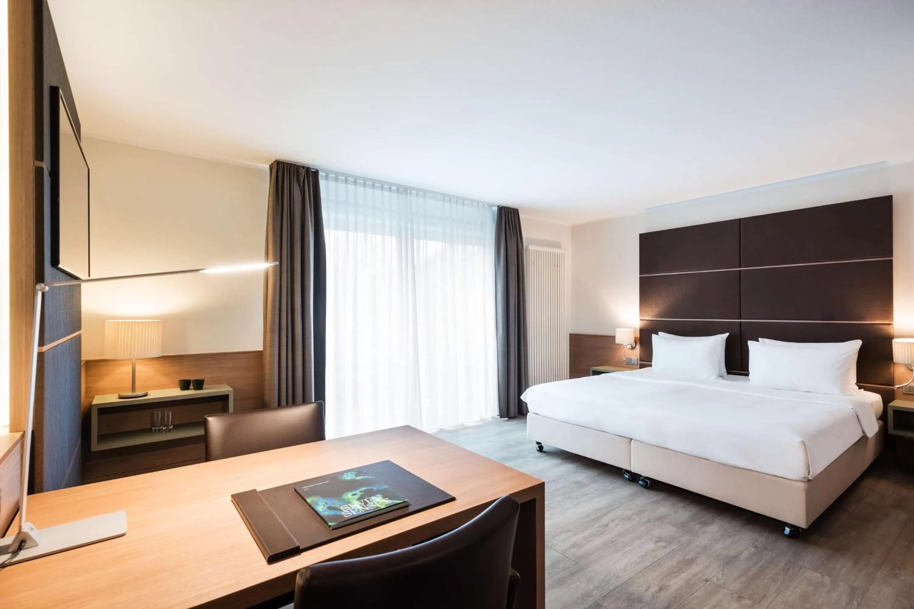Photo of the whole room, Bed in Lindner Hotel Dusseldorf Airport, part of JdV by Hyatt