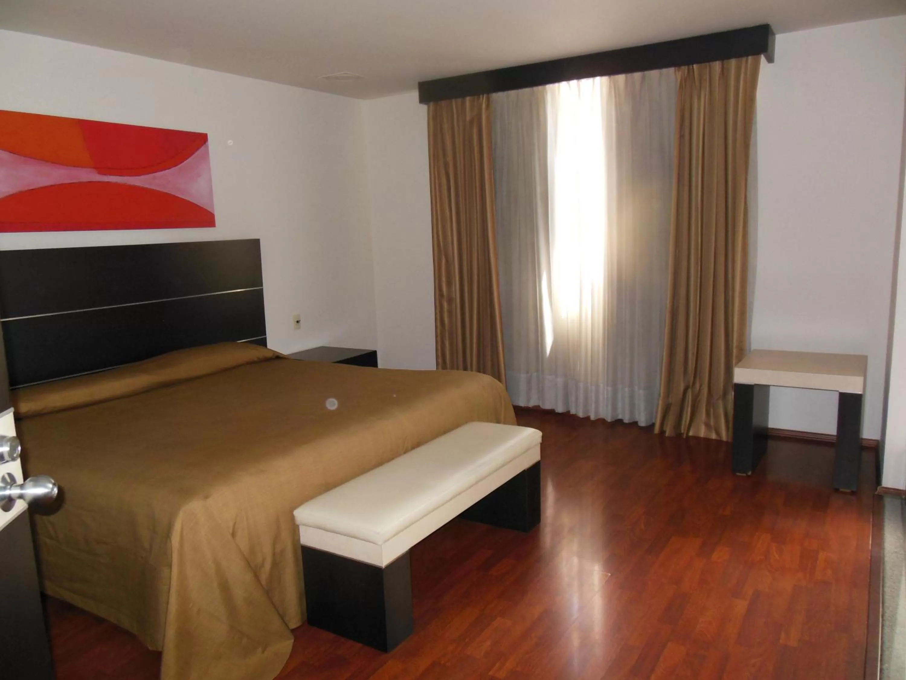 Bed in Hotel Paraiso