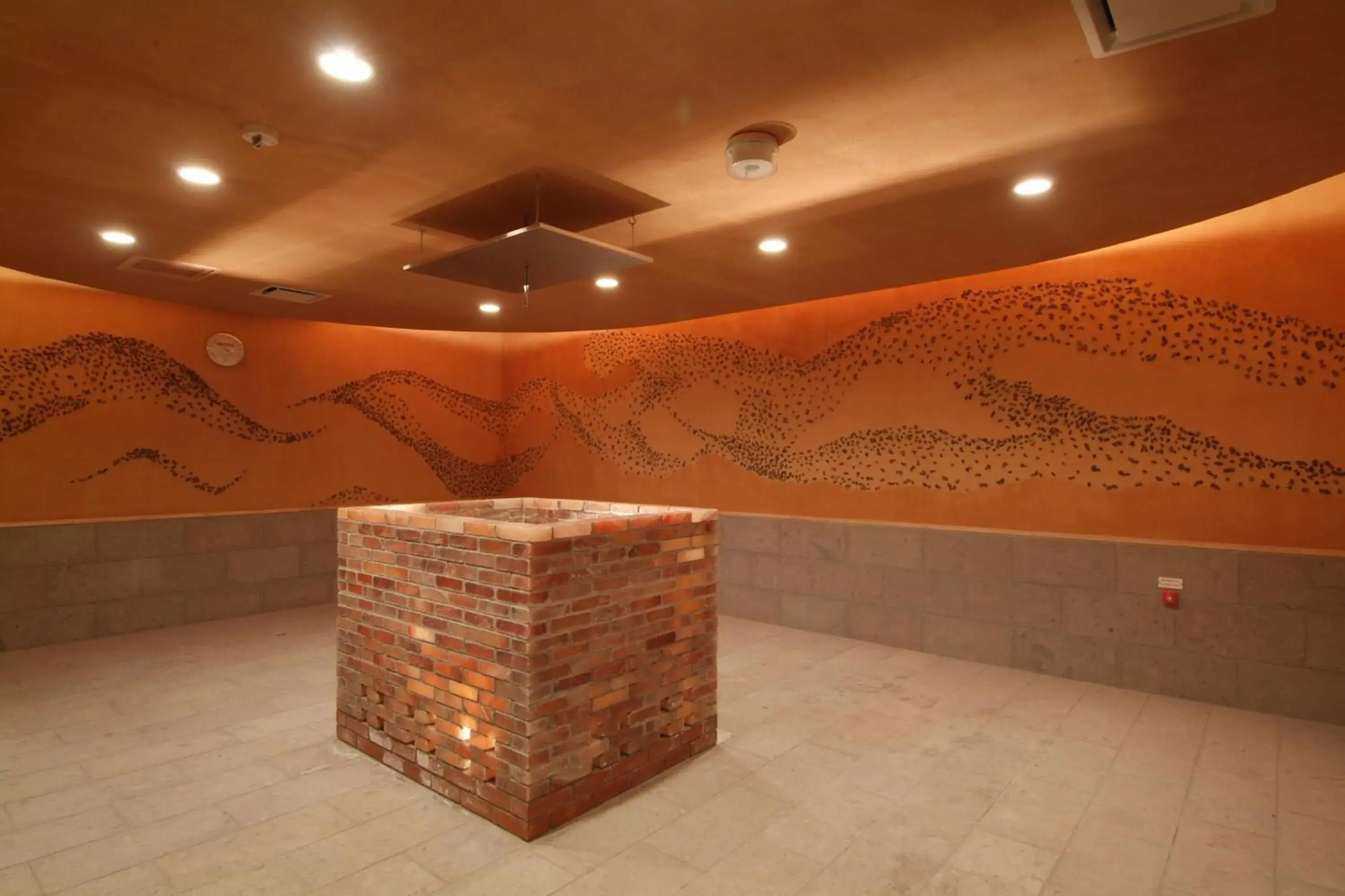 Sauna in Route Inn Grantia Akita Spa Resort