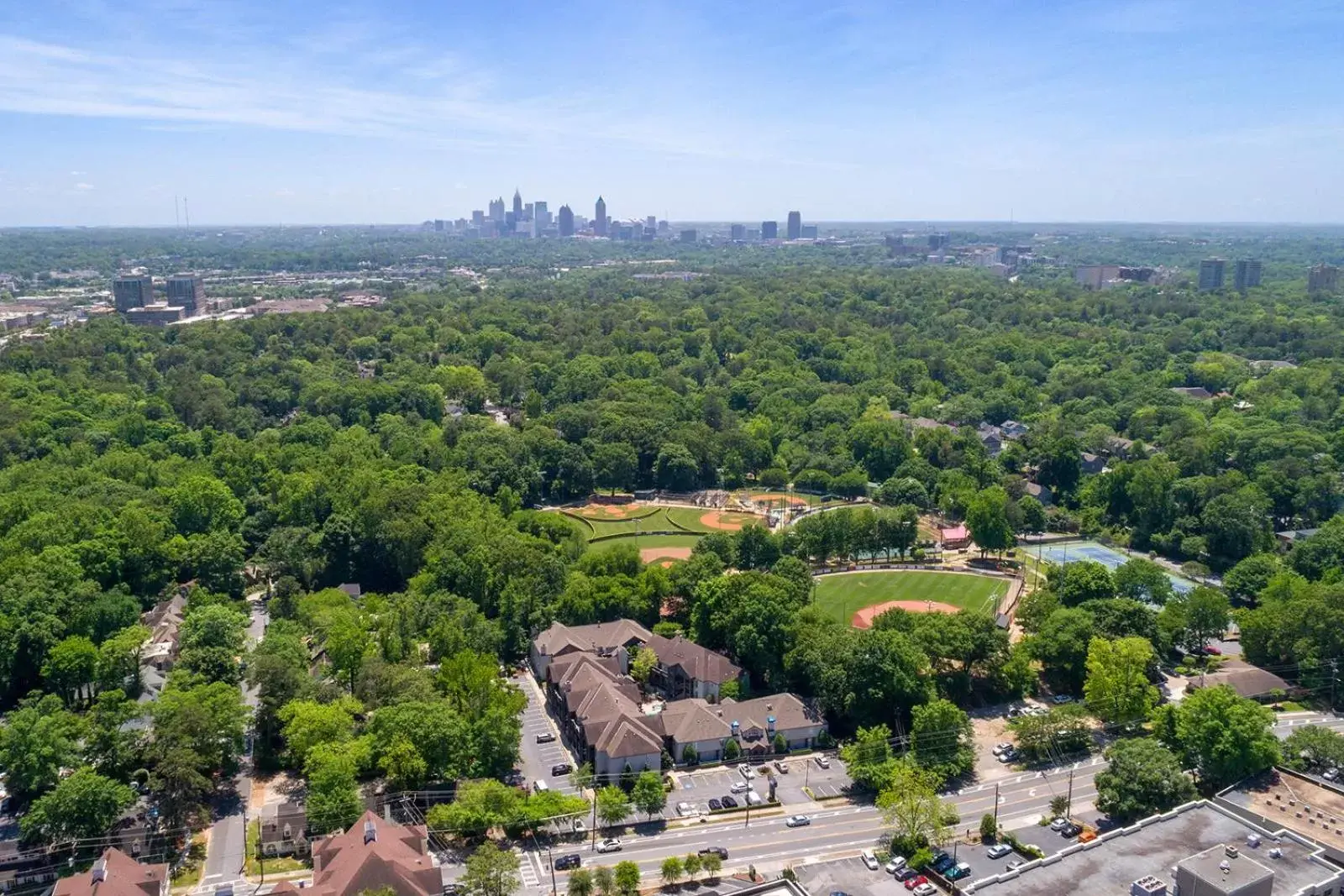 Area and facilities, Bird's-eye View in The 505 Collection Buckhead