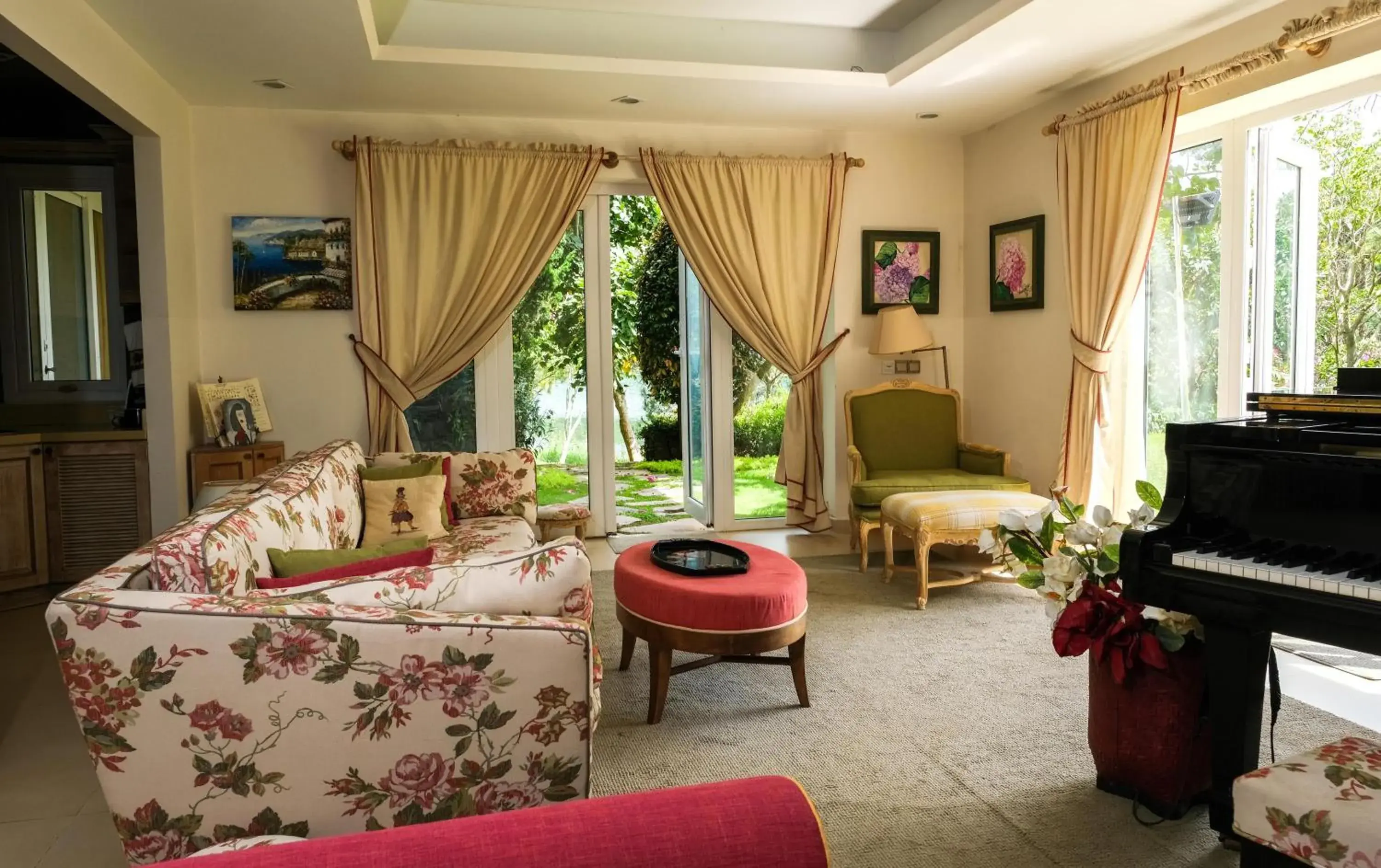 Living room, Seating Area in Binh An Village Resort