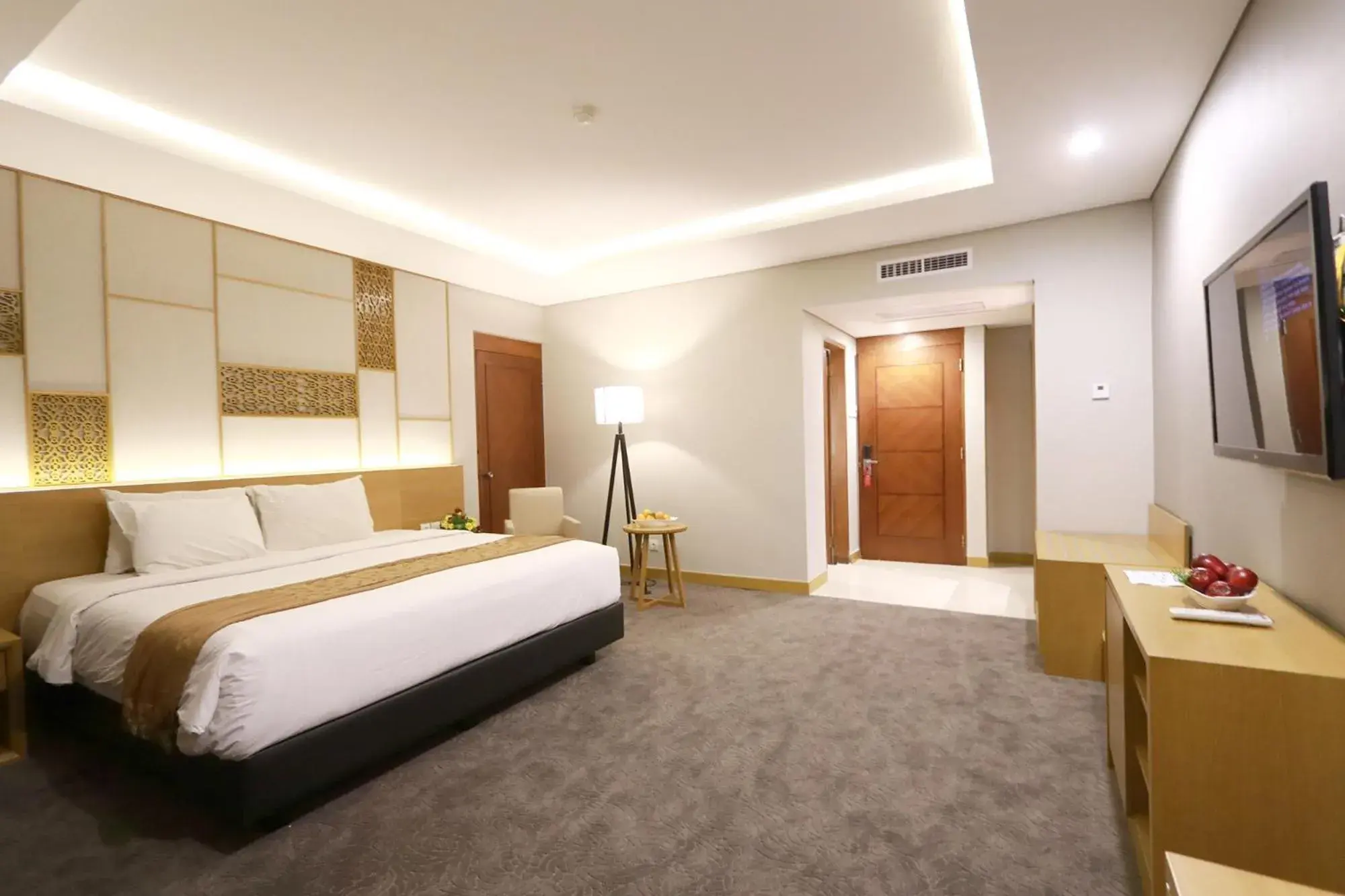 Decorative detail, Bed in Patra Semarang Hotel & Convention
