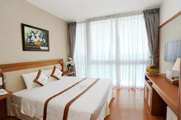 Bed in Dendro Hotel Nha Trang