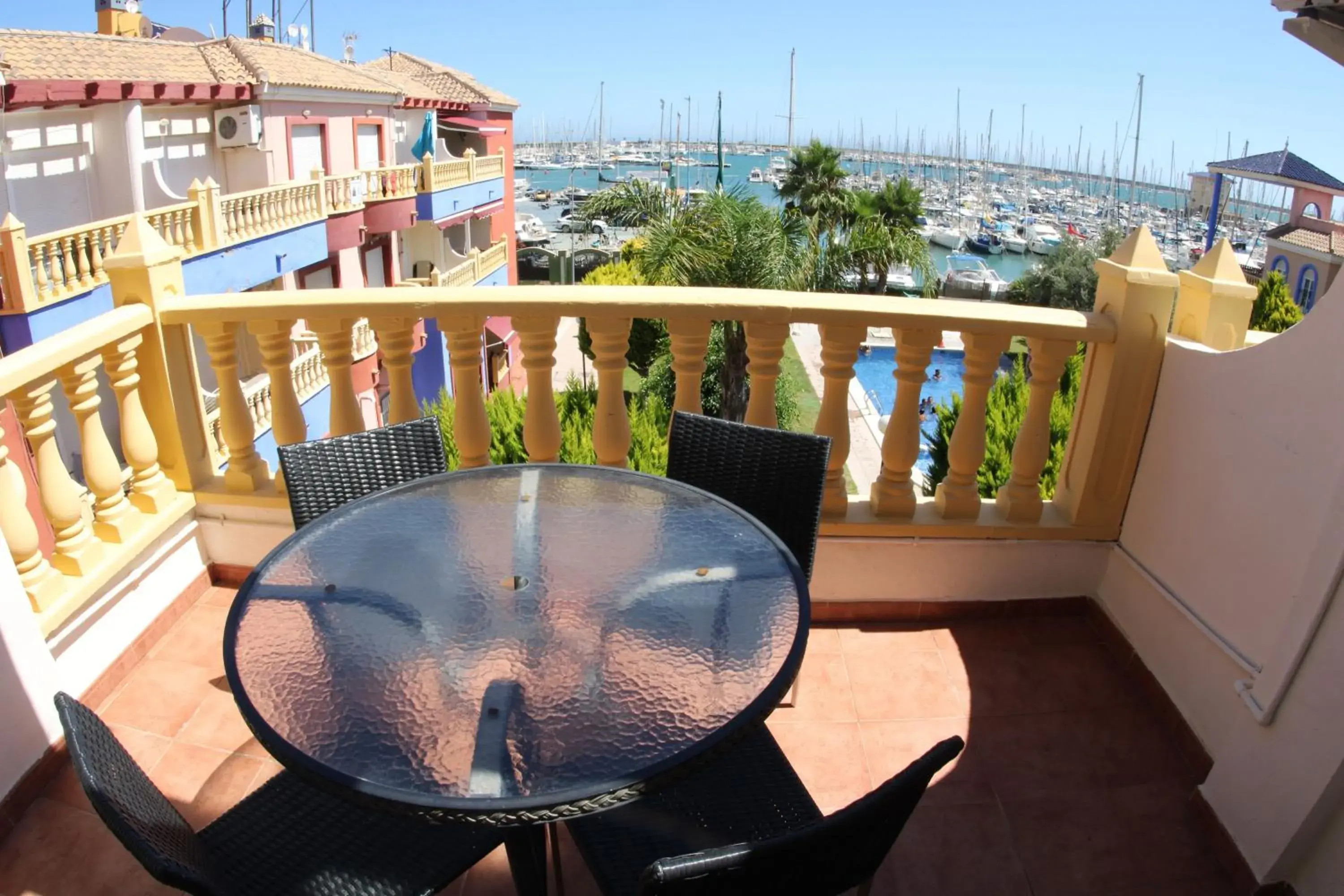 Pool View in Marina Internacional