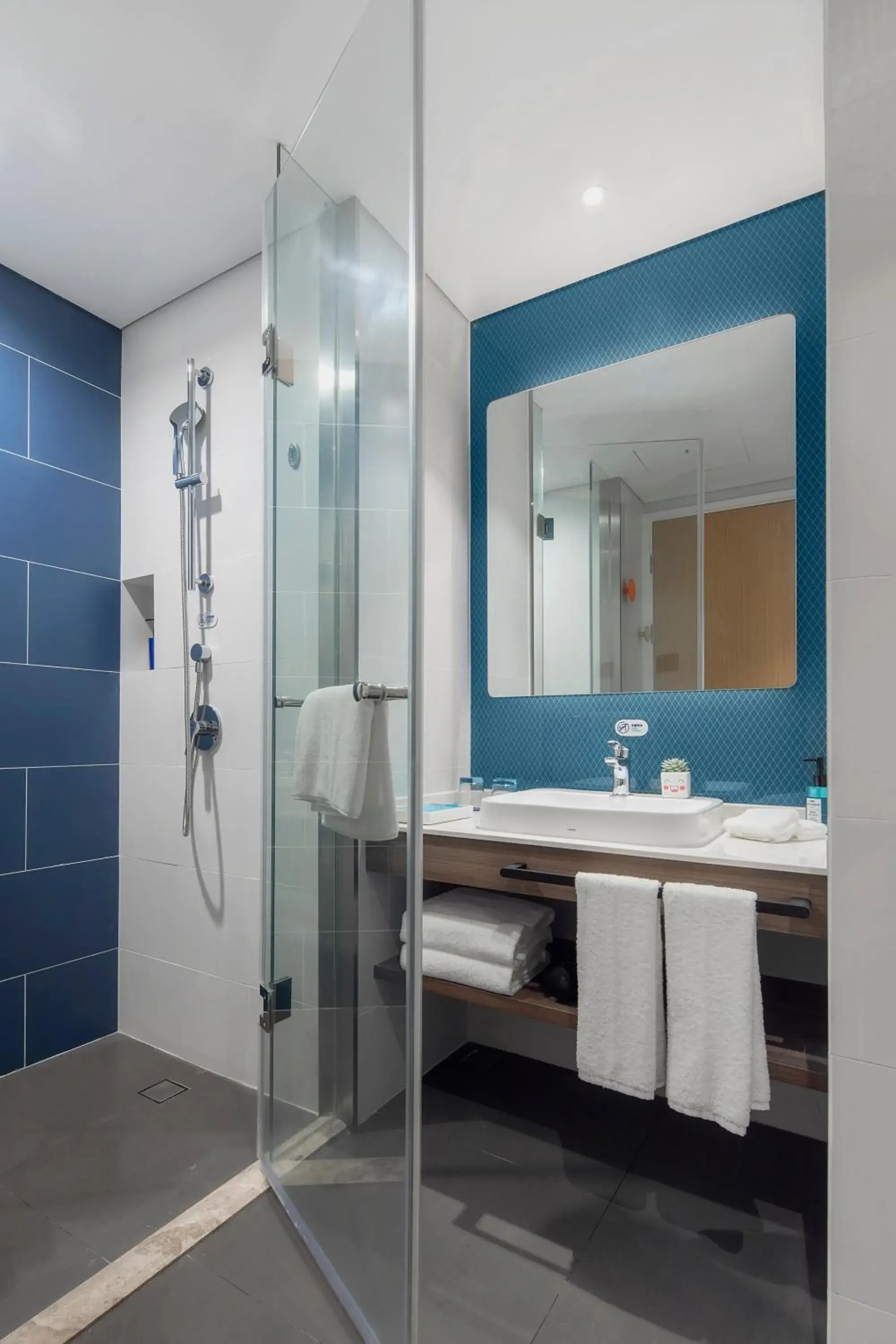 Photo of the whole room, Bathroom in Holiday Inn Express Shanghai Chongming, an IHG Hotel