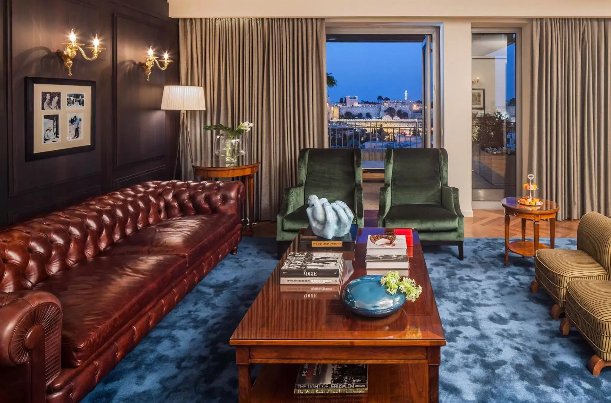 Living room in The David Citadel Jerusalem