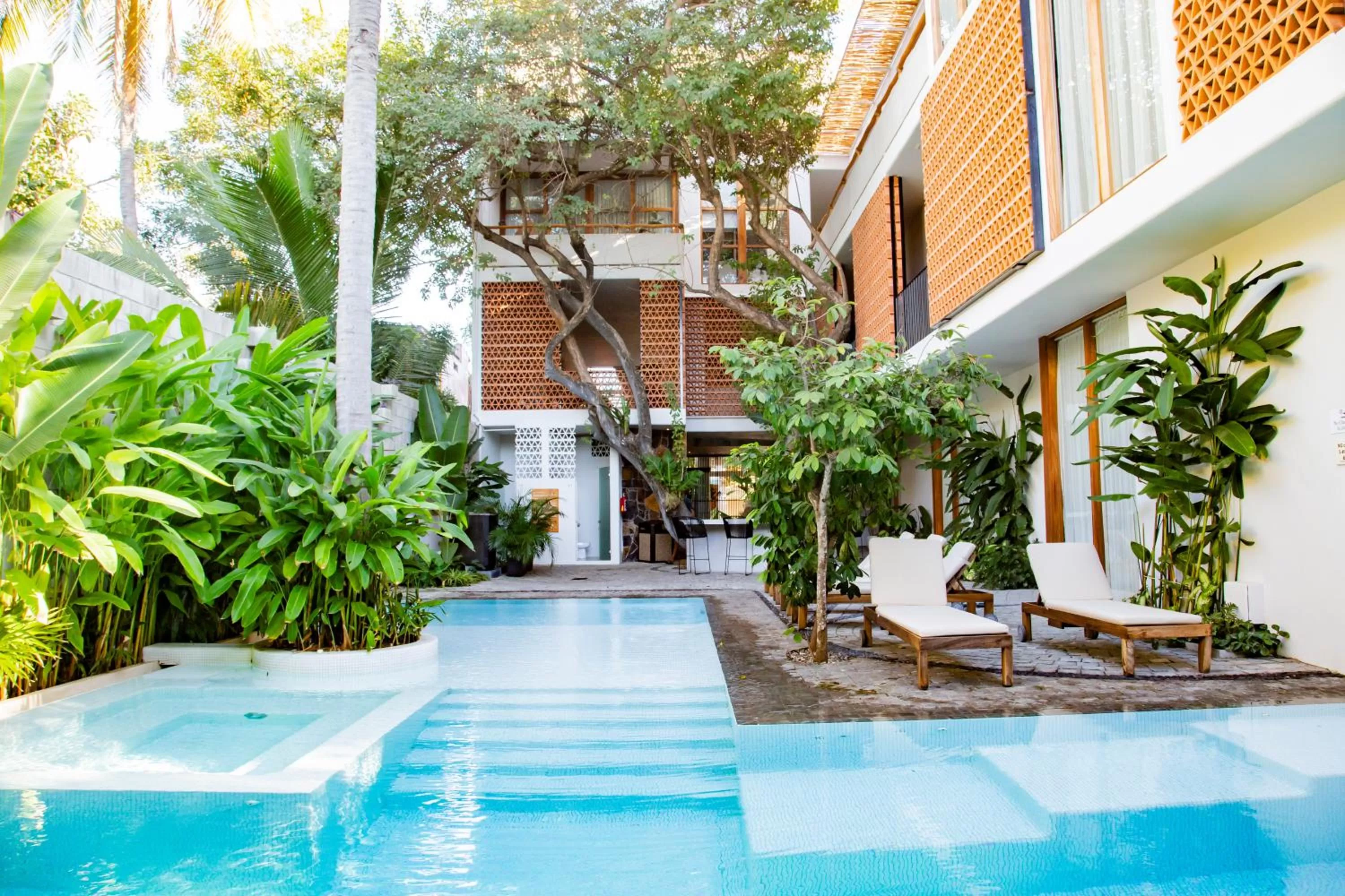 Property building in Agua de Luna Hotel Boutique, San Pancho Nayarit