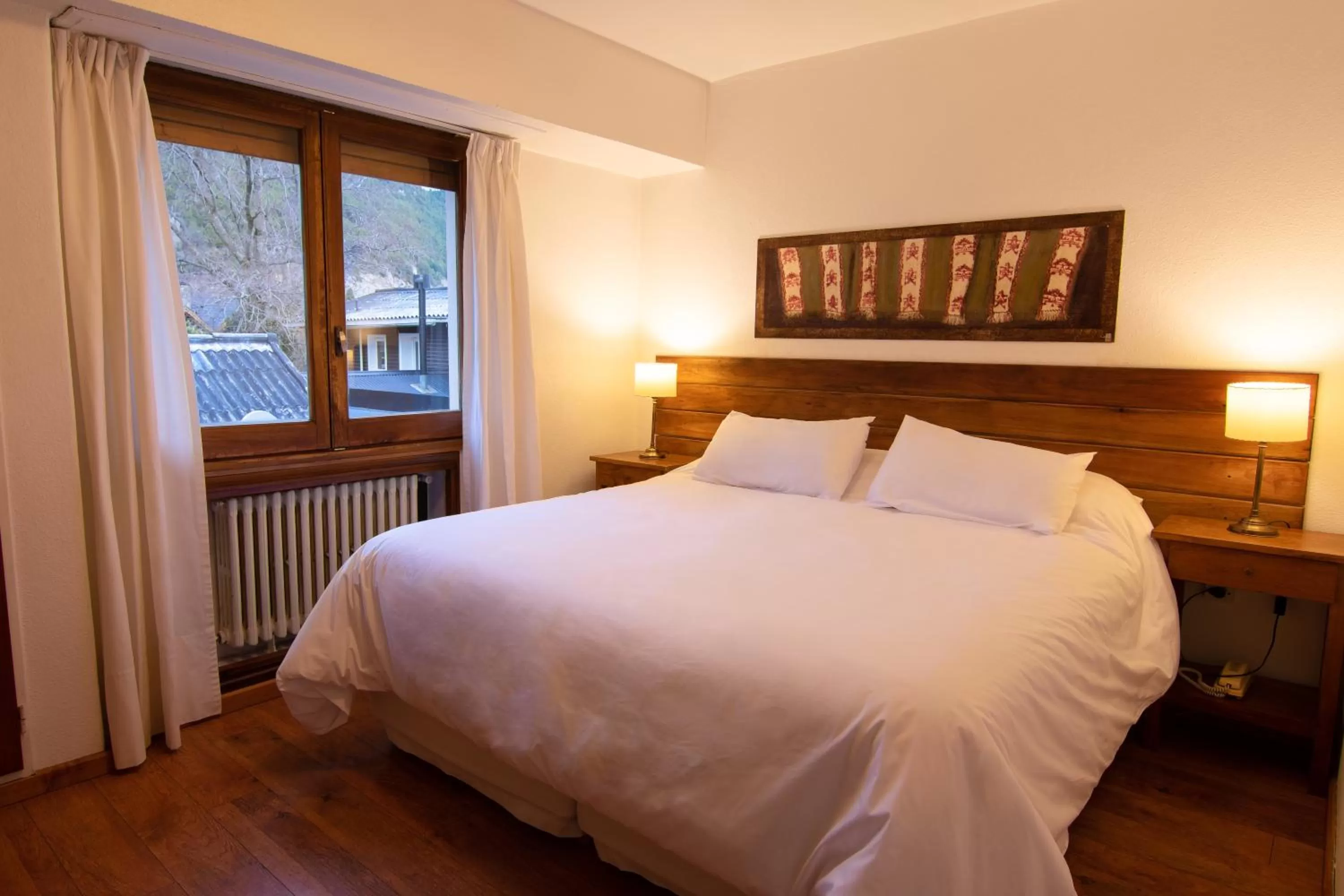 Bed in Hosteria Hostal del Esquiador