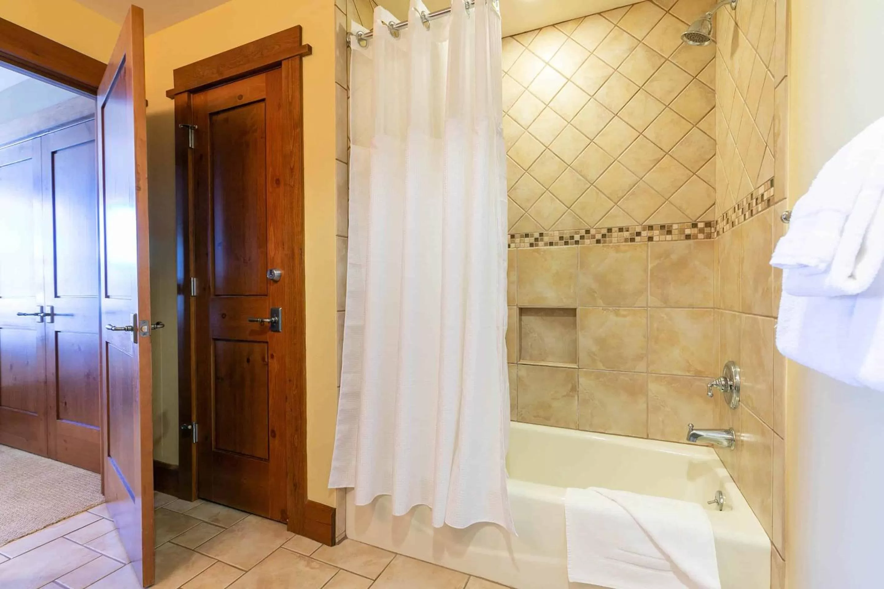 Bathroom in East West Hospitality at Tahoe