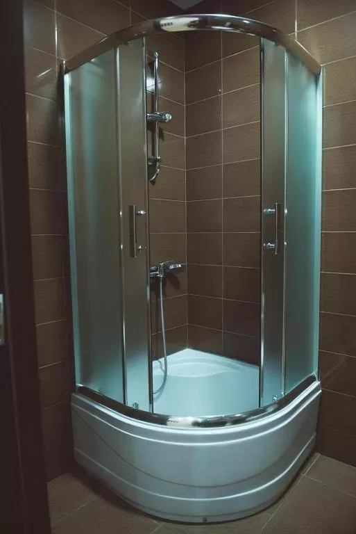 Shower, Bathroom in Backstreet Hotel - Near Tbilisi Central
