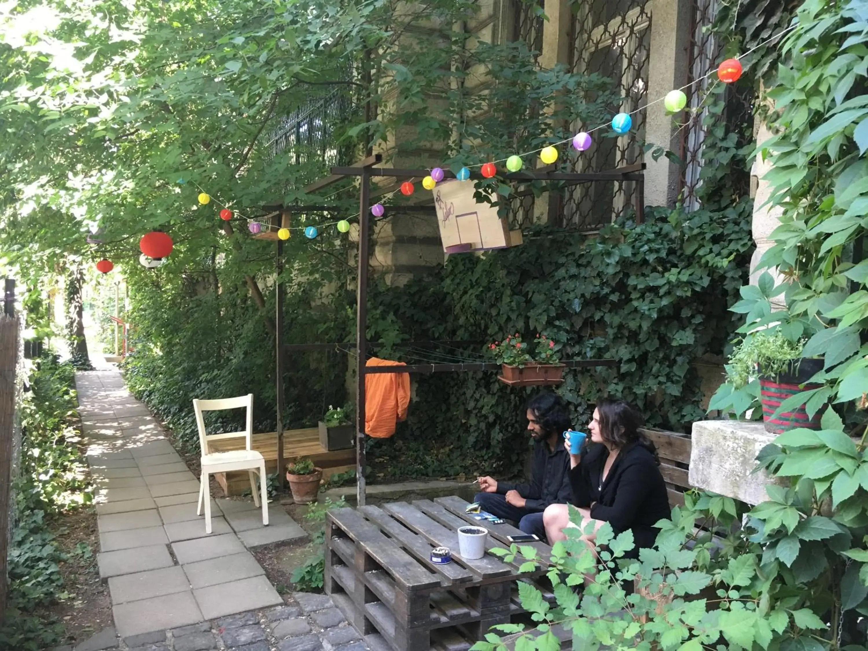 Garden in Baroque Hostel & Coworking