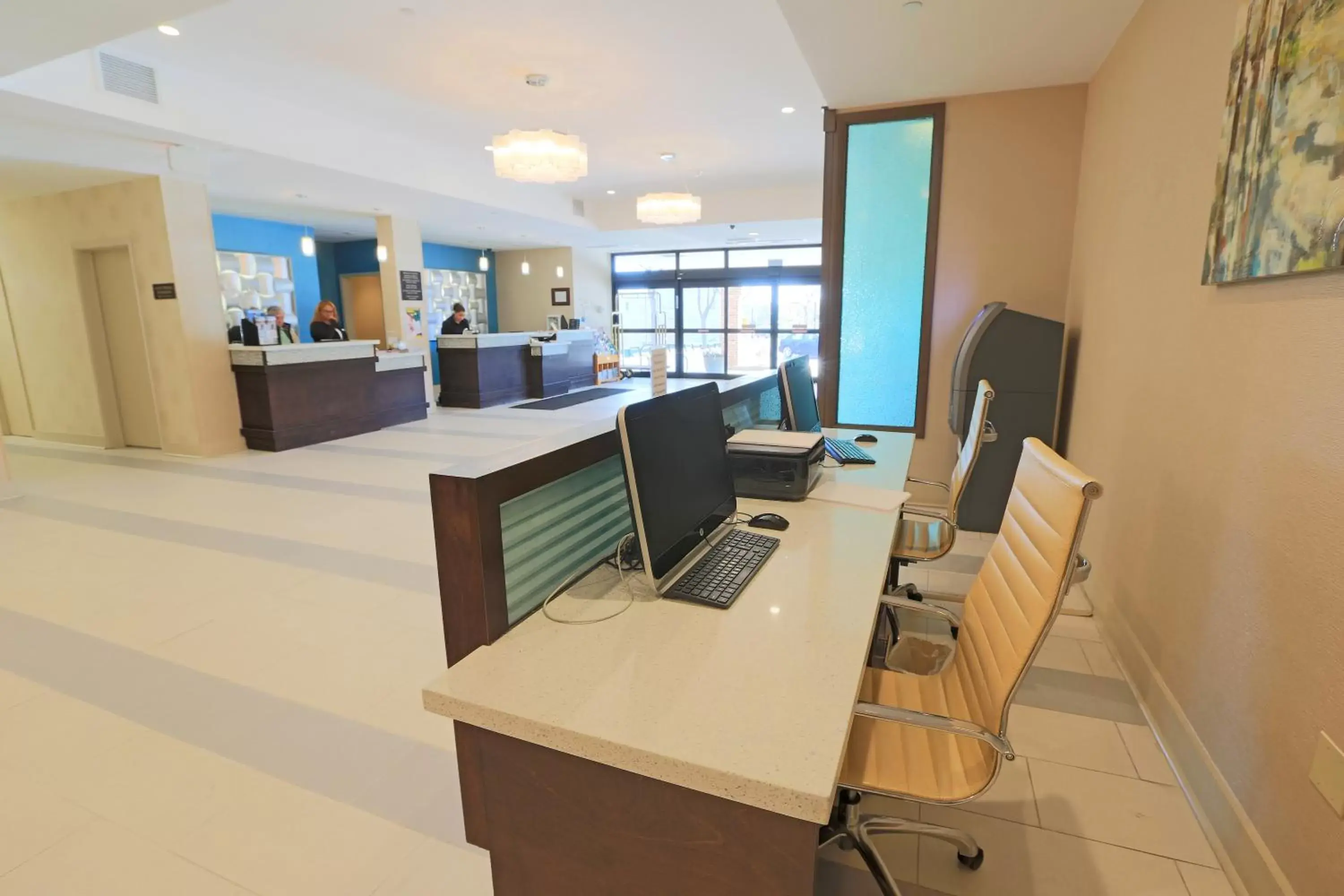 Lobby or reception in Wyndham Garden Kenosha