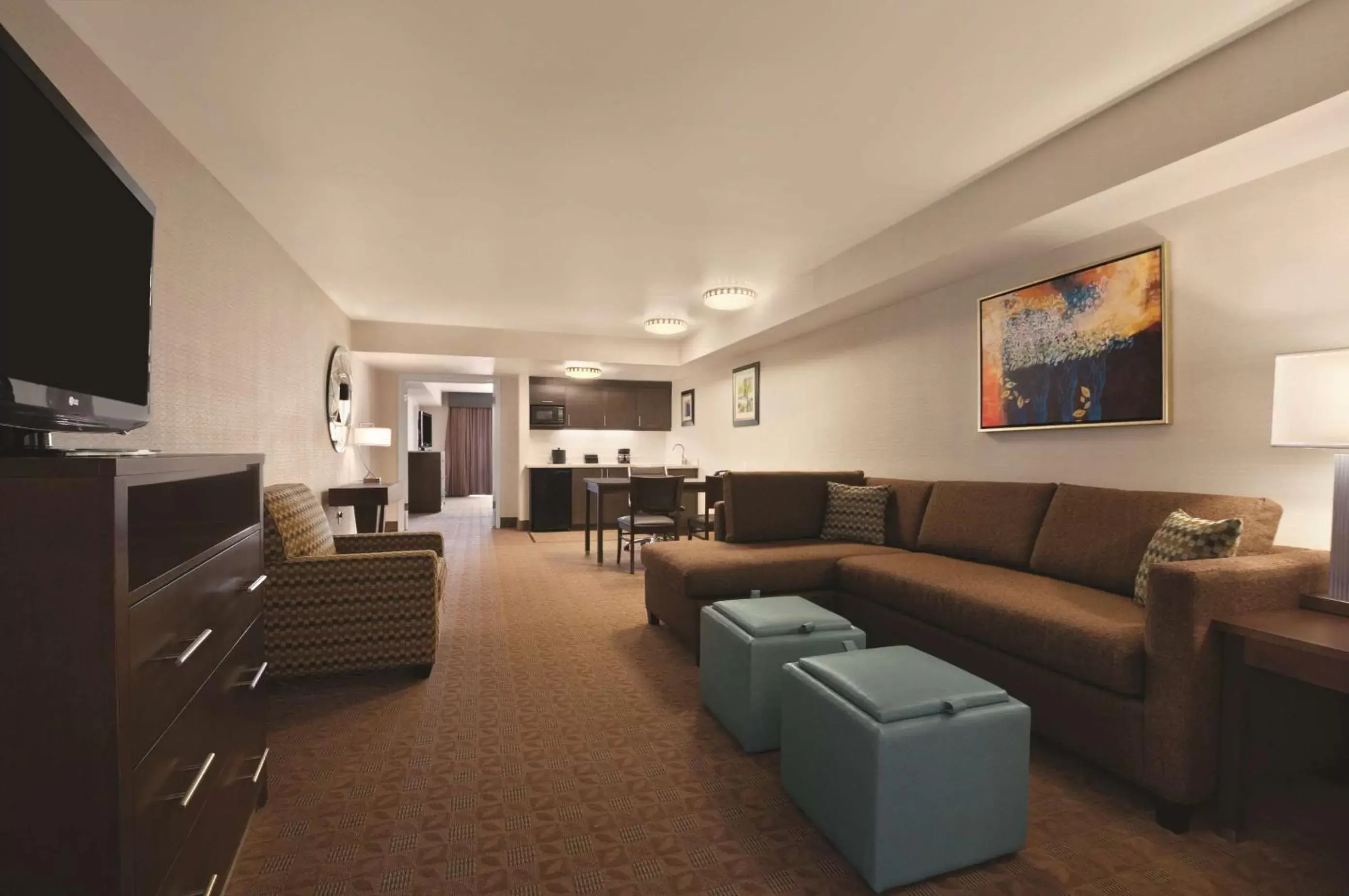 Living room, Seating Area in Embassy Suites Corpus Christi