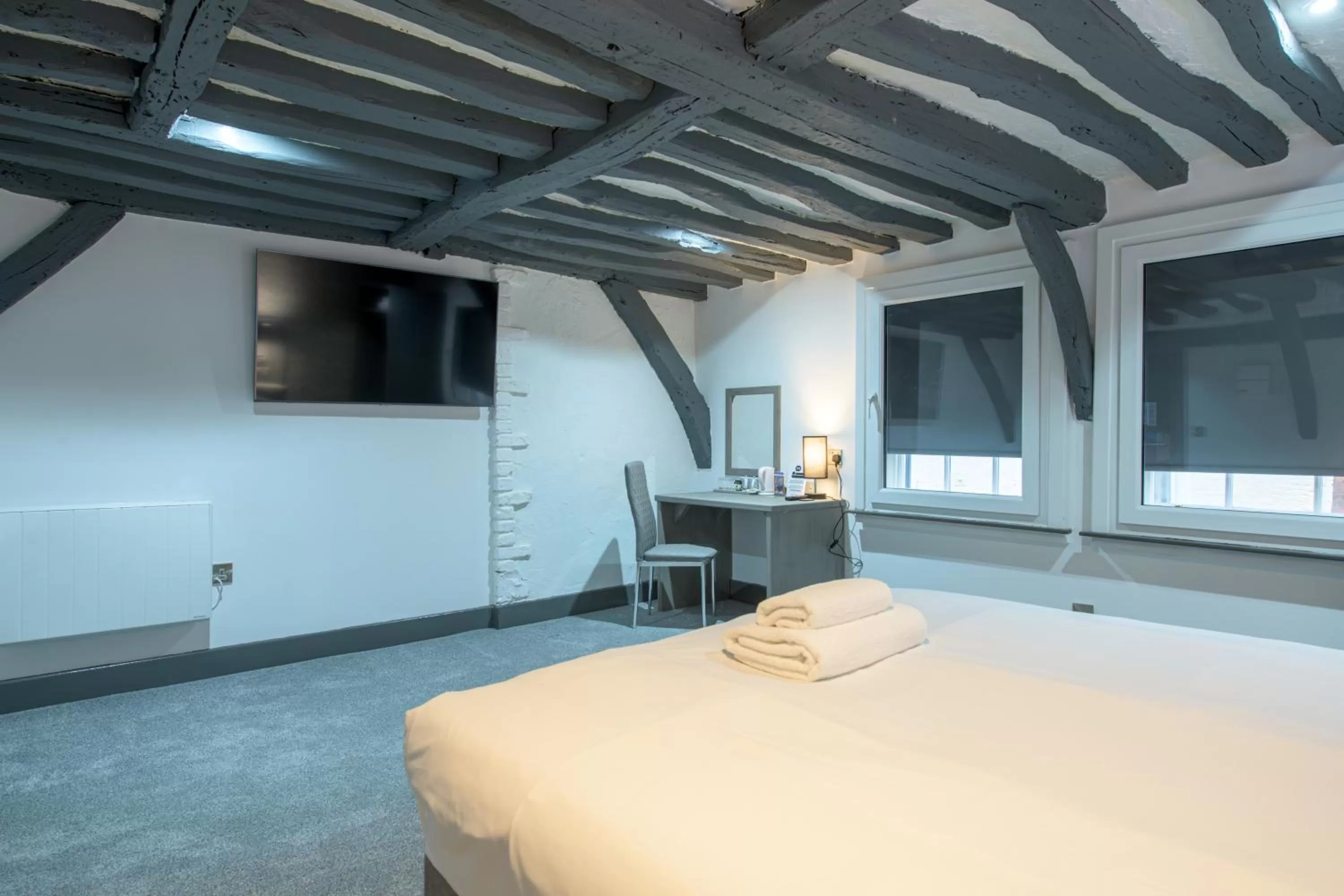 Bedroom, Bed in The Stanley Hotel