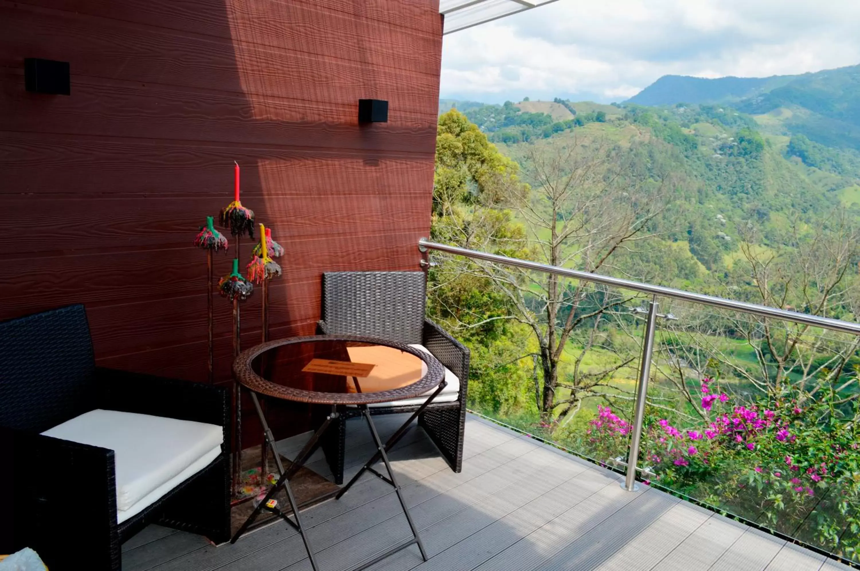 Balcony/Terrace in Hotel El Mirador del Cocora