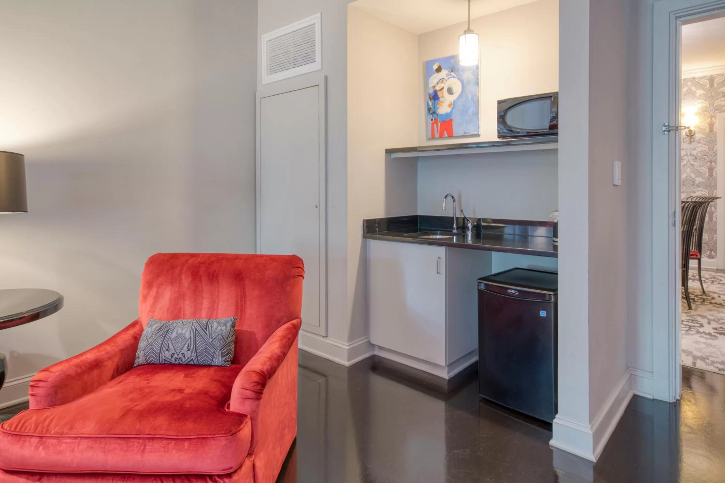 Seating area in The Mayton