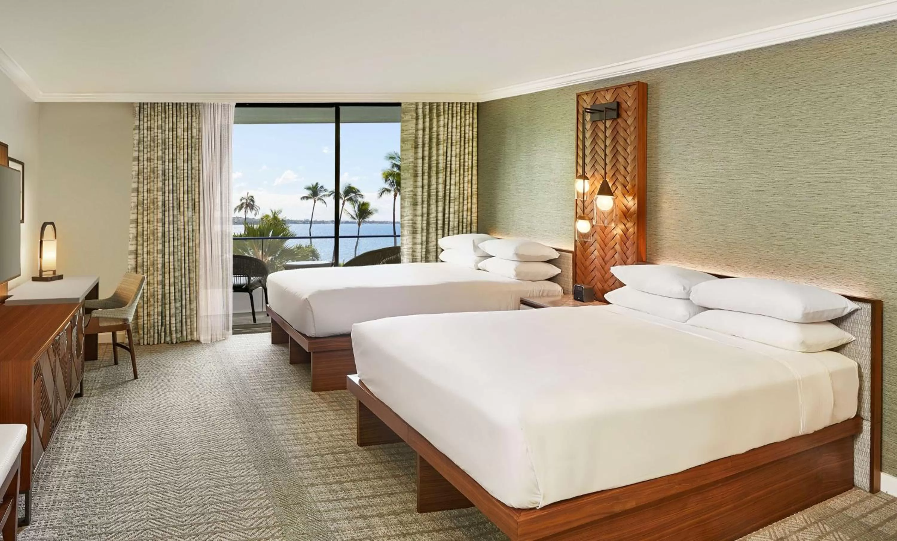 Photo of the whole room, Bed in Hyatt Regency Maui Resort & Spa