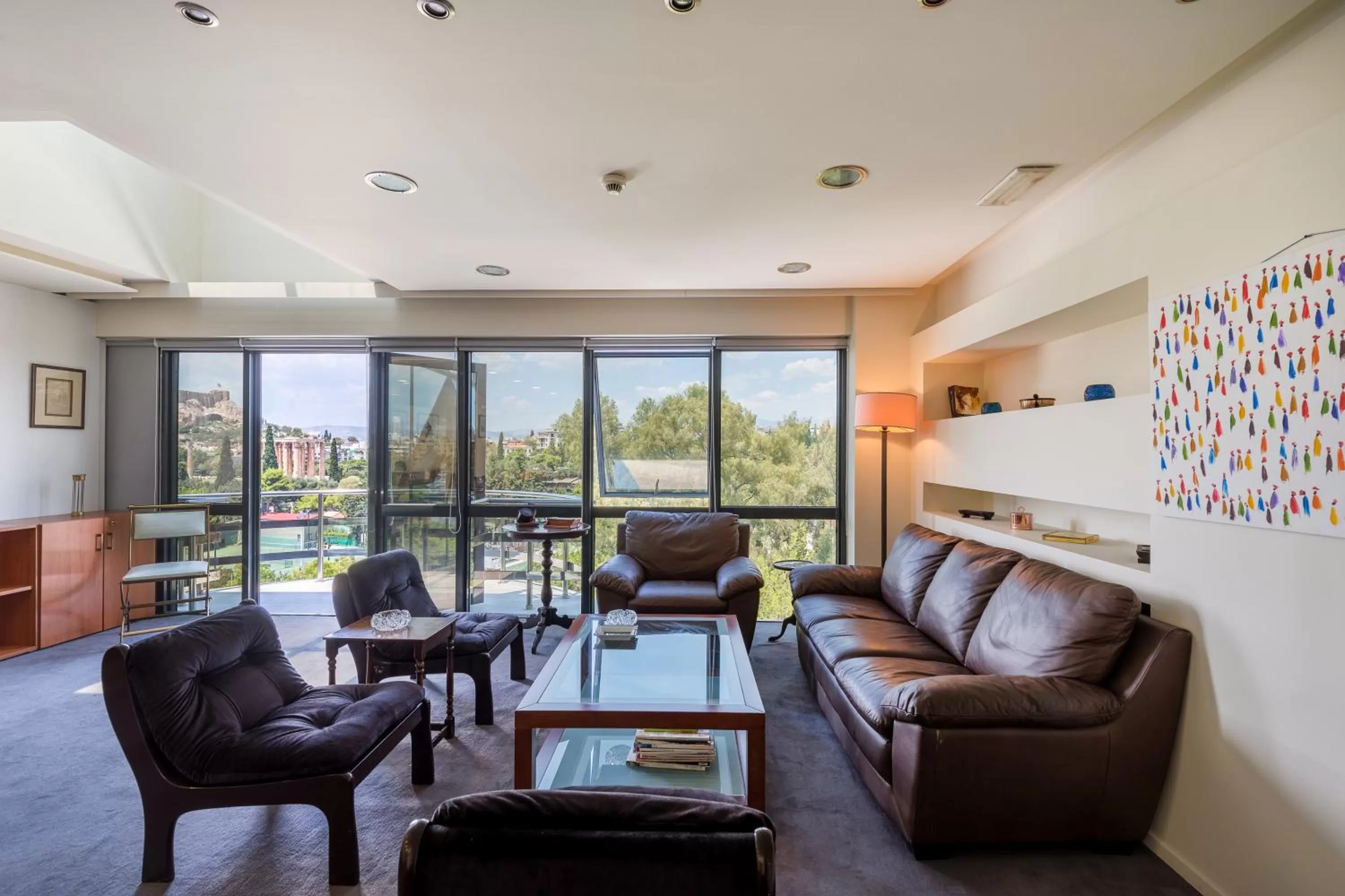 Living room in Arditou Akropolis Apartments-Suites