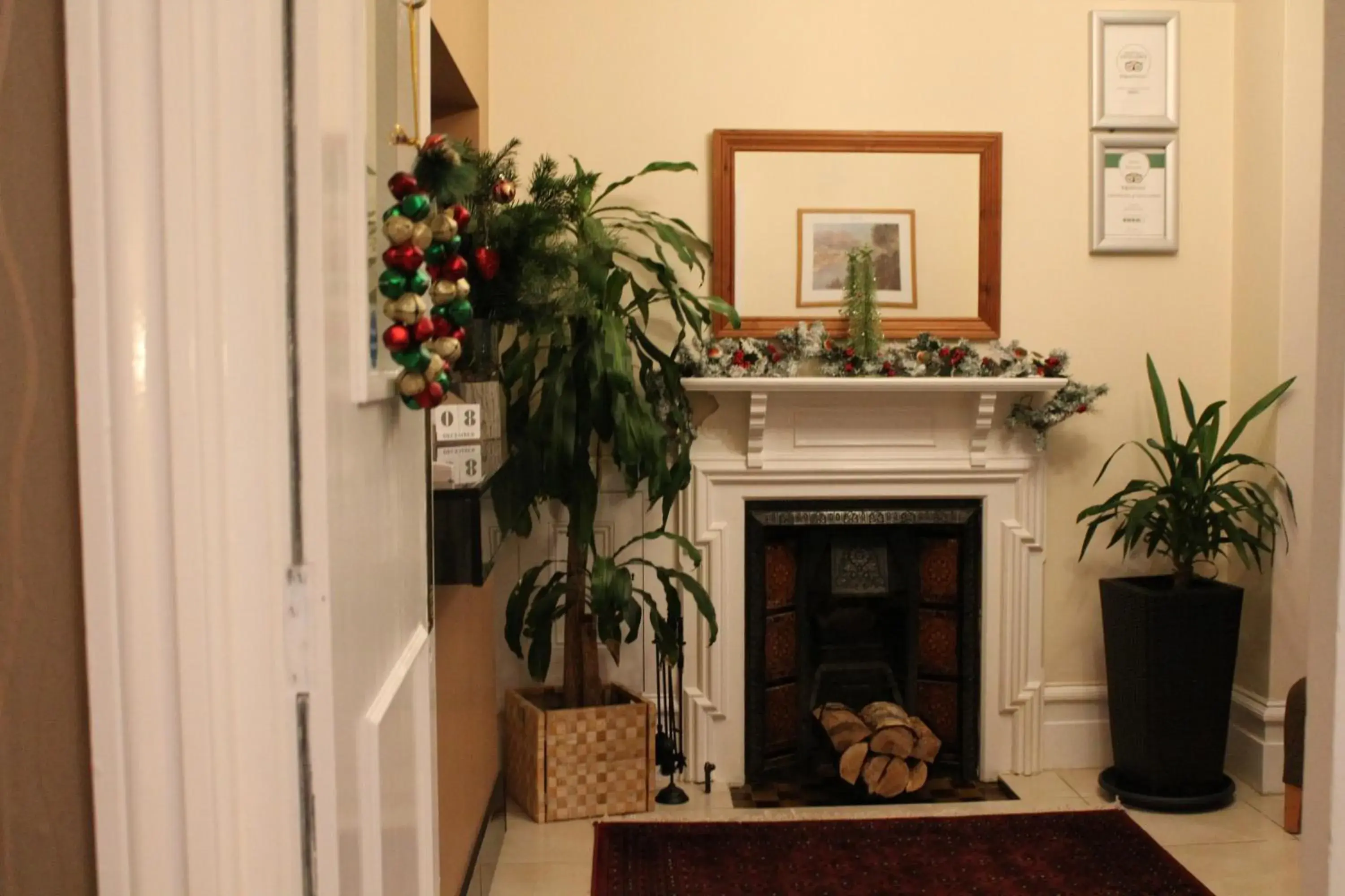 Lobby or reception in The Abbey House Hotel