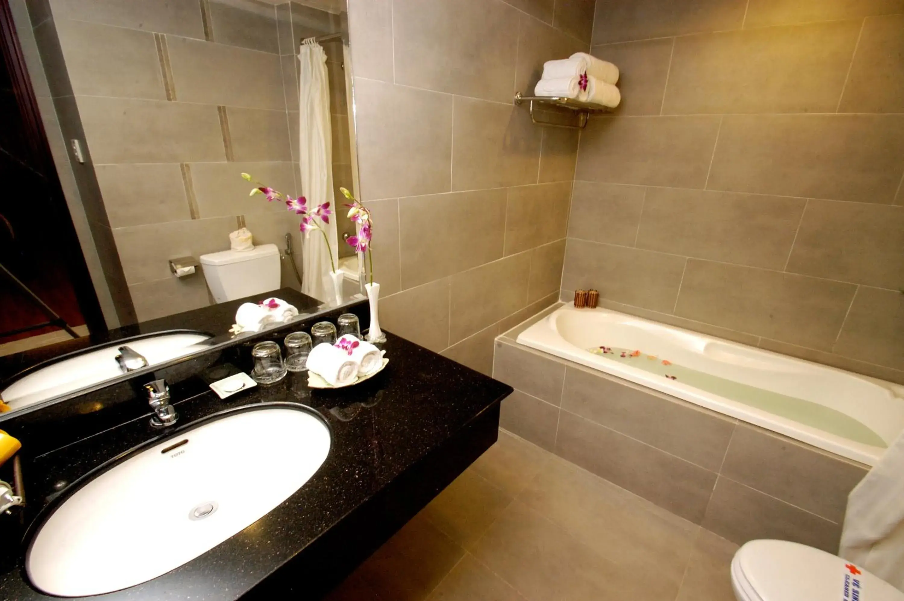 Bathroom in Asia Paradise Hotel