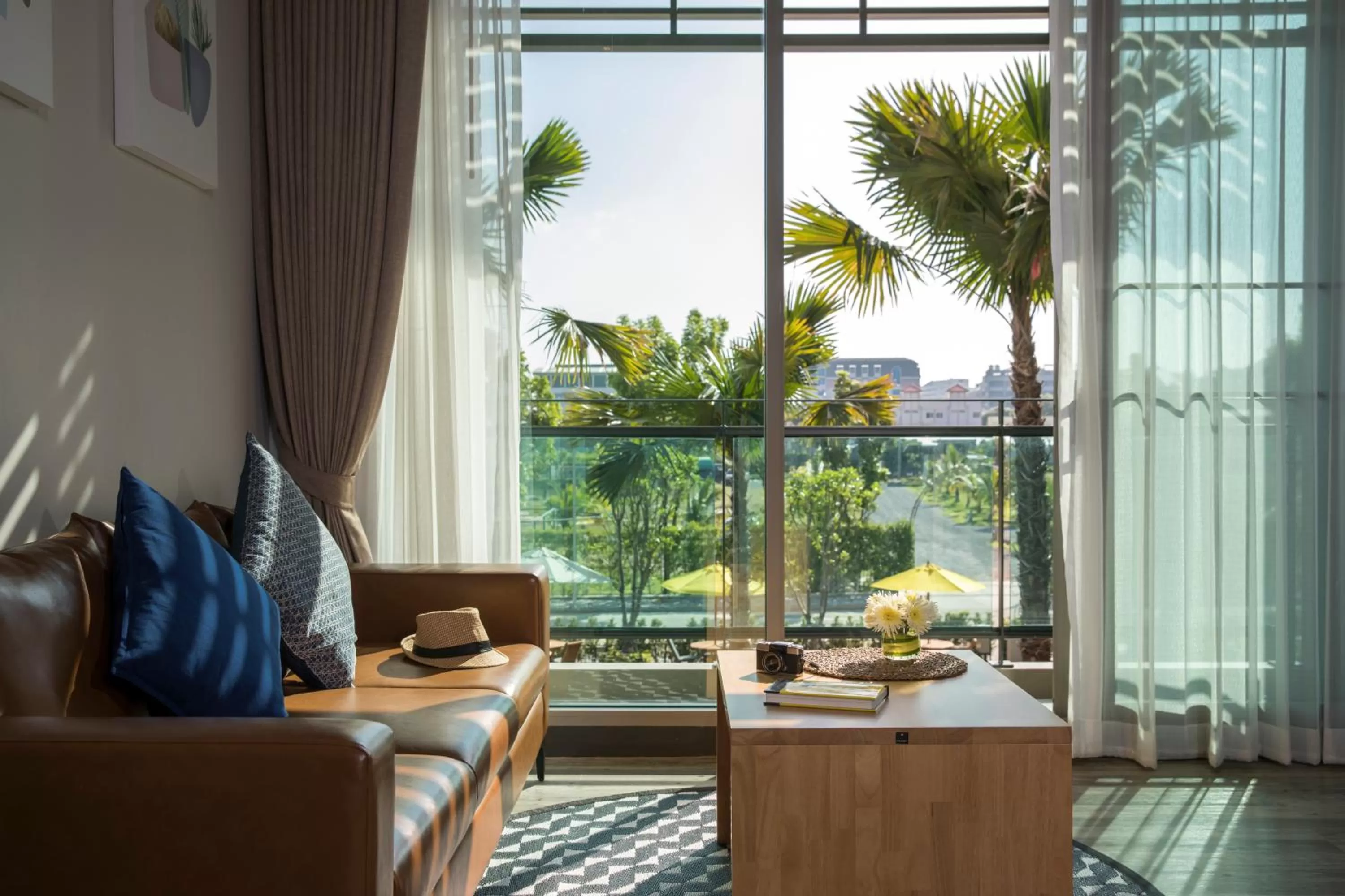 Living room in AisanA Hotel Korat