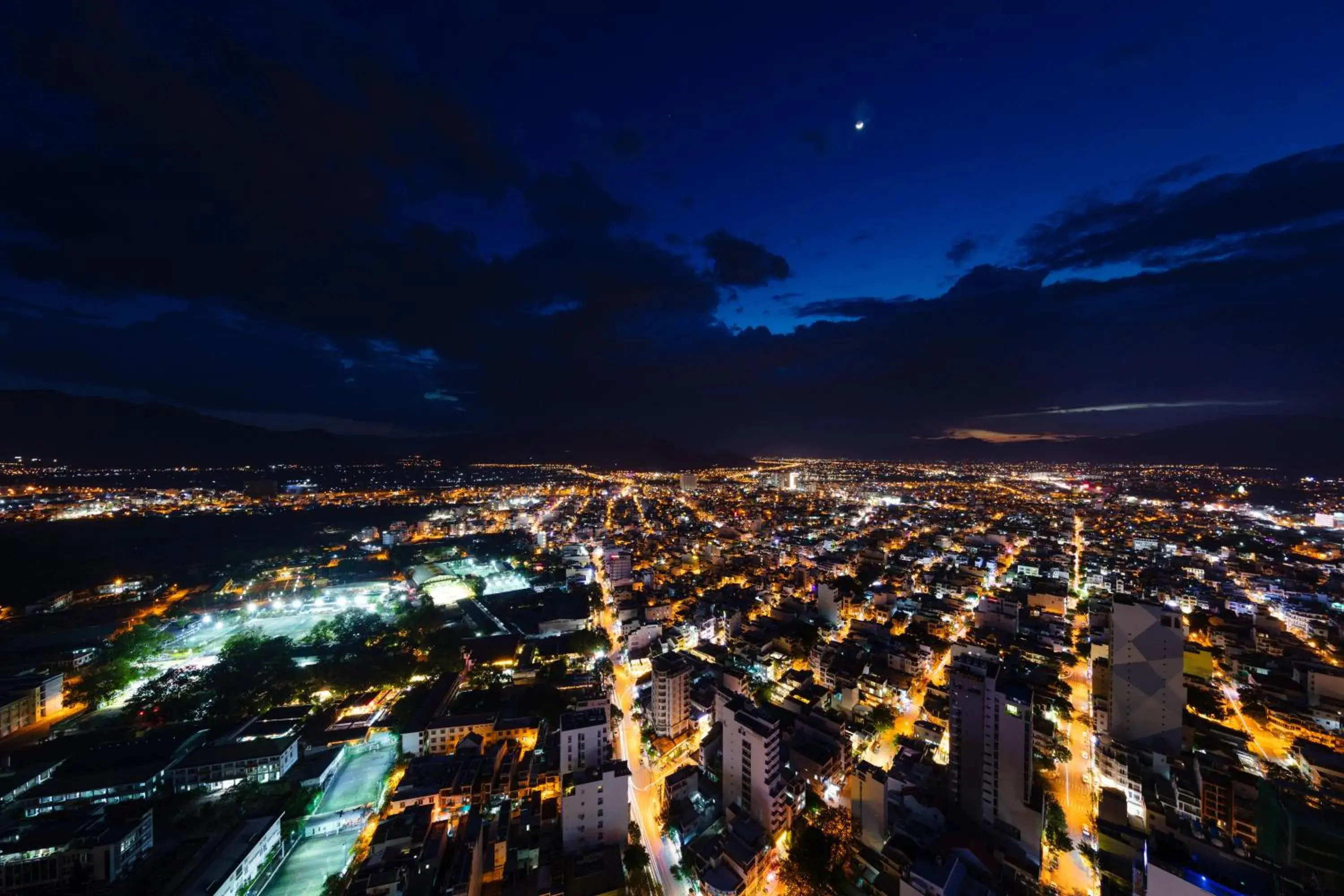 Night, Bird's-eye View in Regalia Gold Hotel