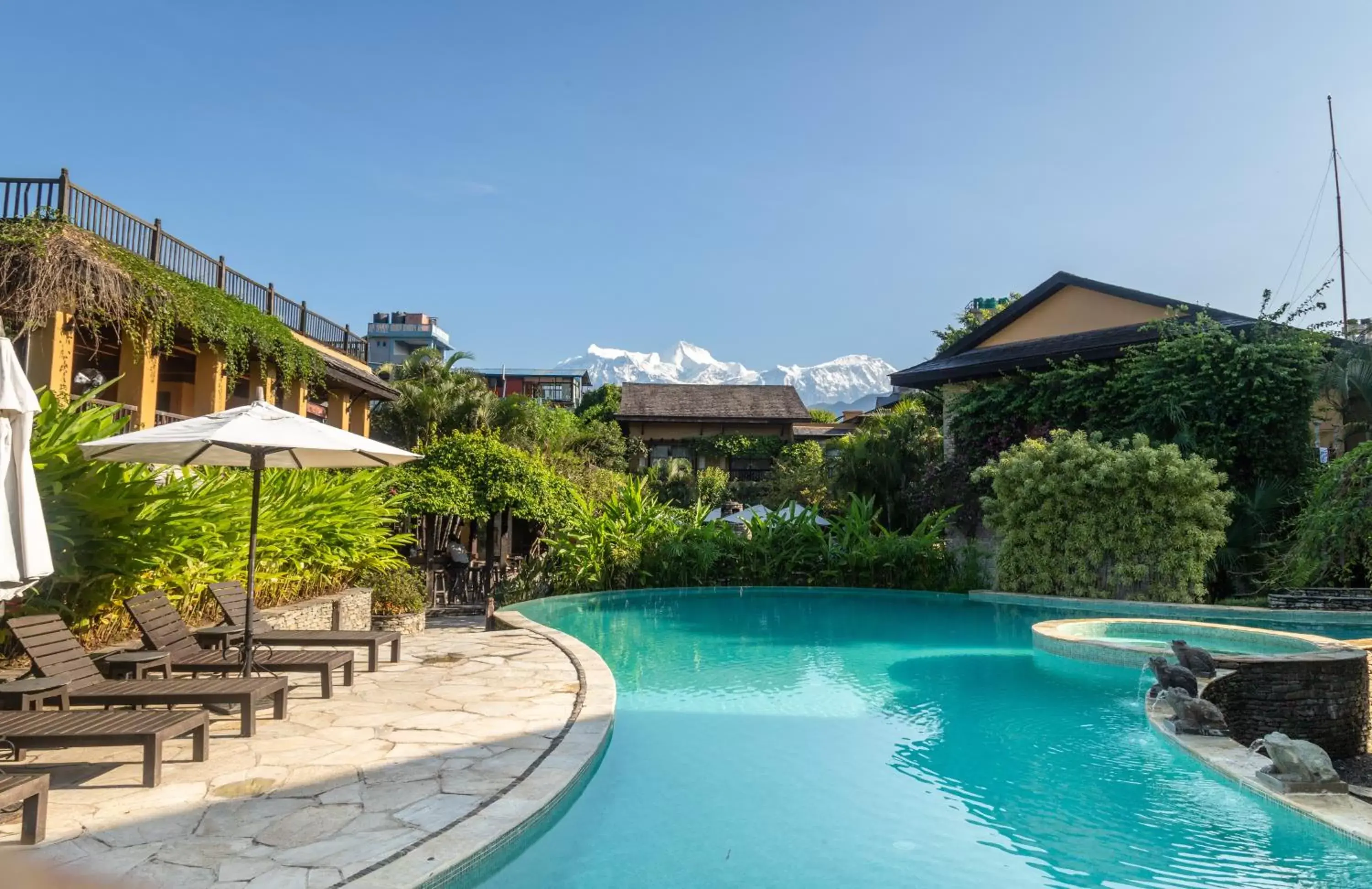 Property building in Temple Tree Resort & Spa, Pokhara Property building in Temple Tree Resort & Spa, Pokhara