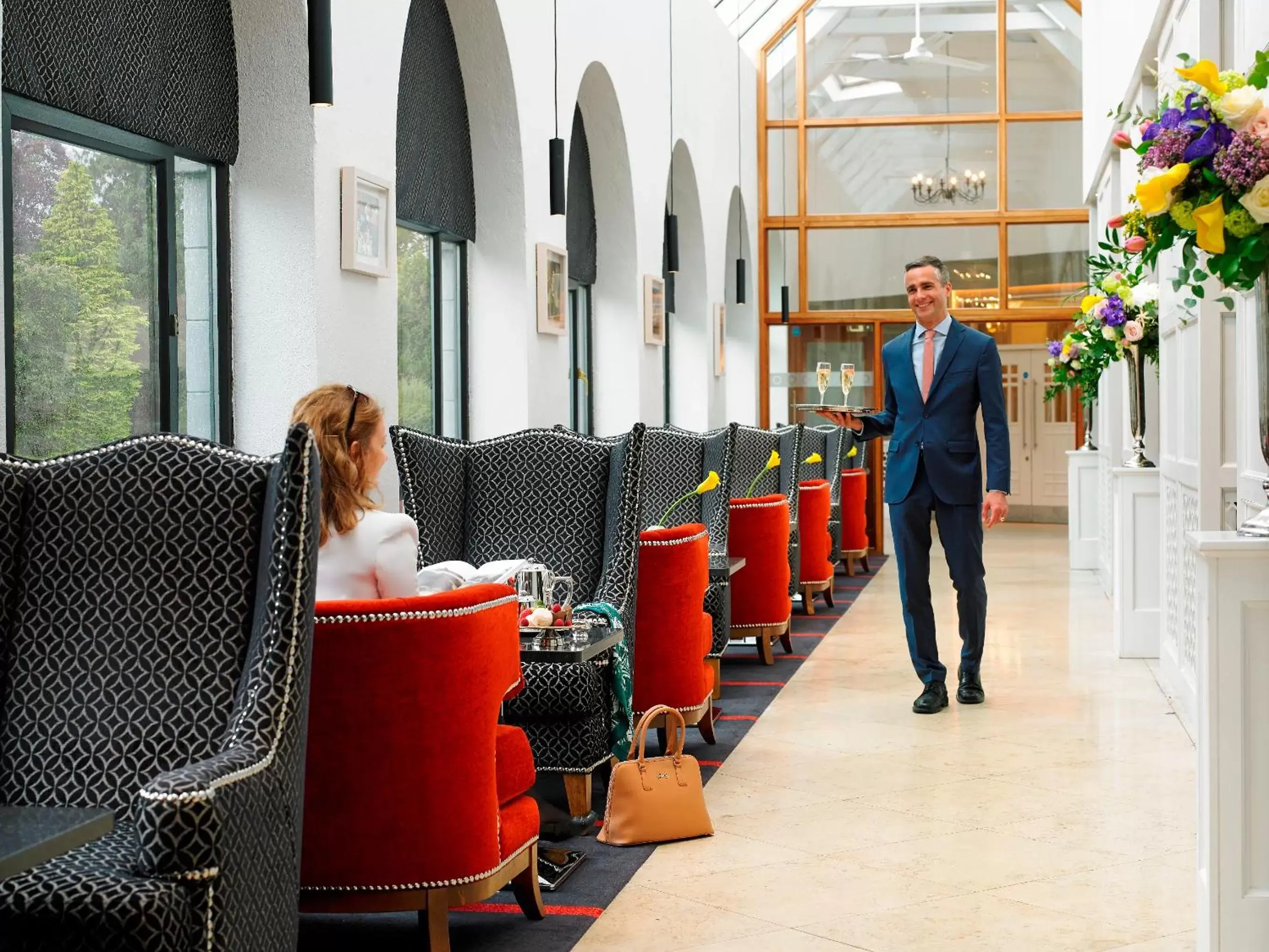 Seating area in Castlecourt Hotel, Spa & Leisure