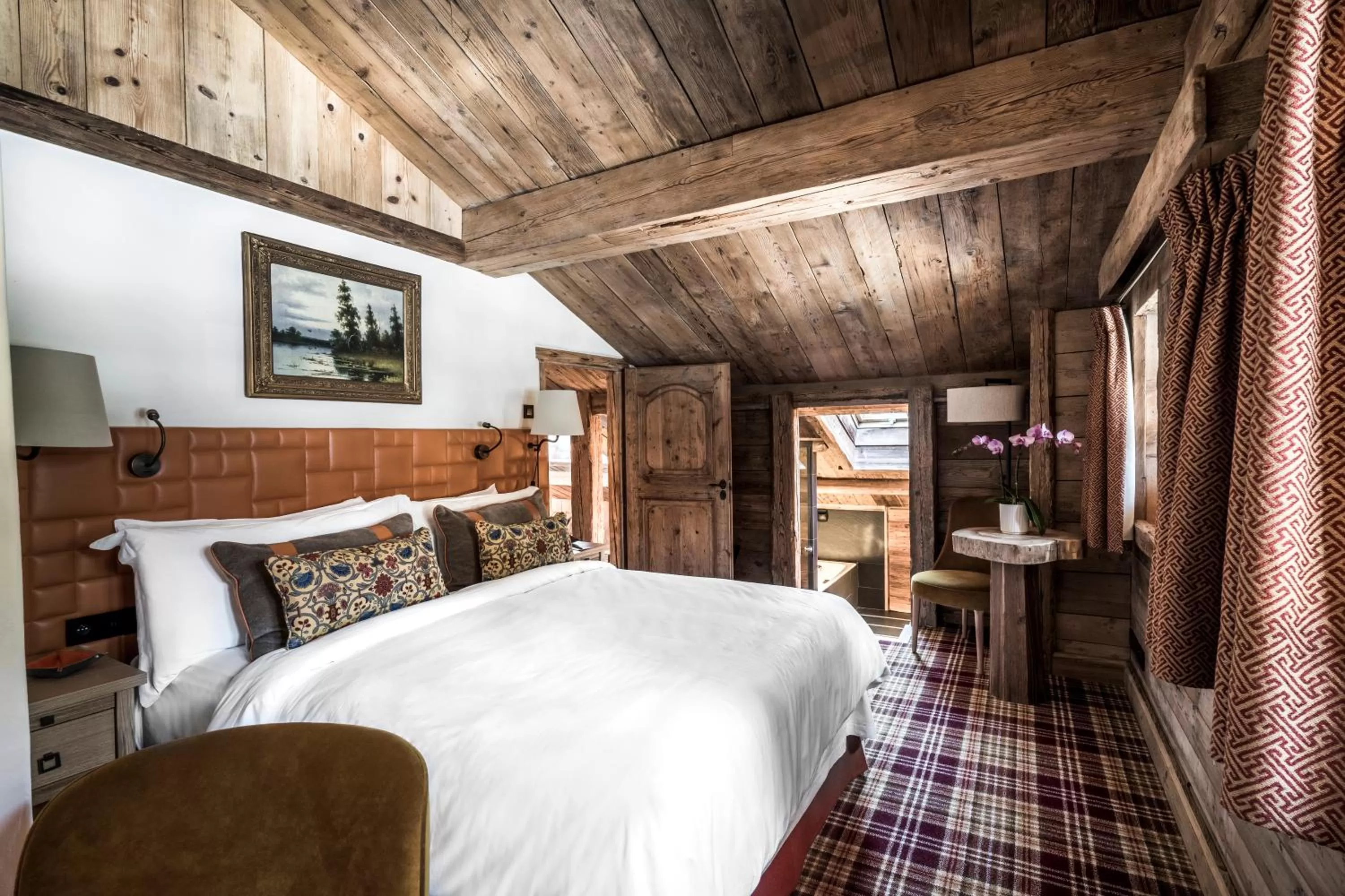 Three-Bedroom Suite Noemie with One King Bed in Les Chalets du Mont d'Arbois & Spa, Megève