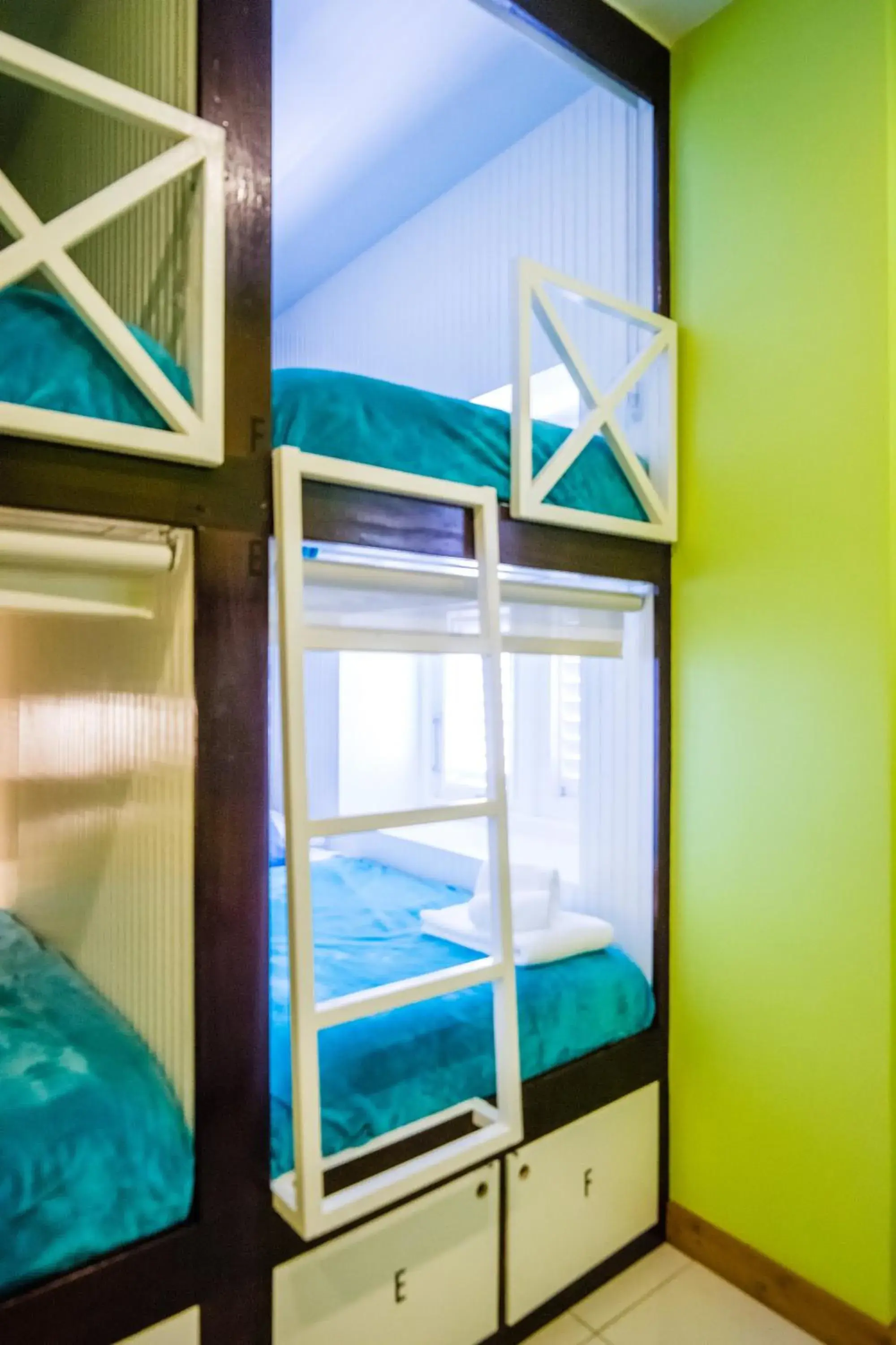 Bedroom, Bunk Bed in Bed & Bike Curacao