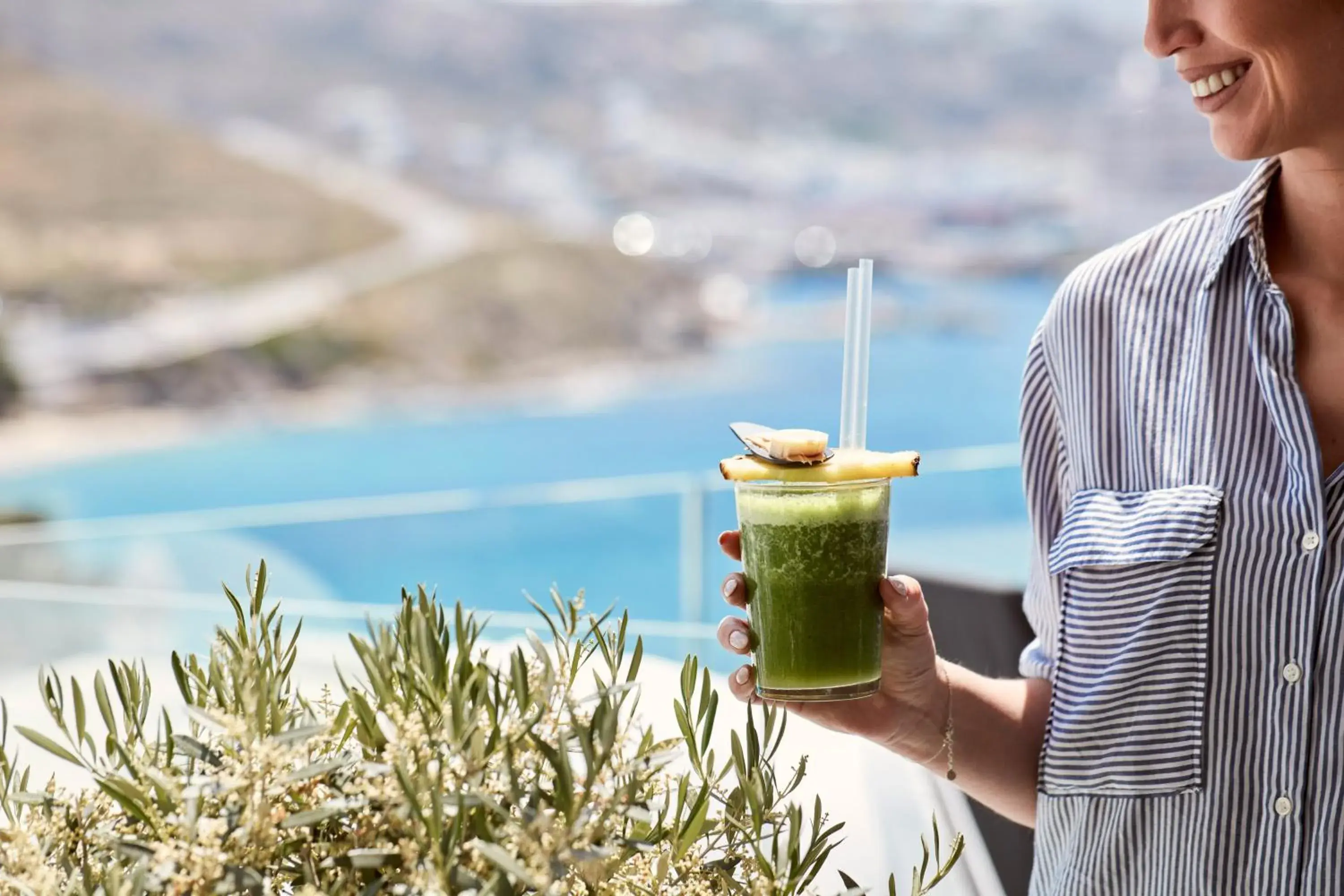 Food and drinks in Mykonos Princess Hotel Food and drinks in Mykonos Princess Hotel