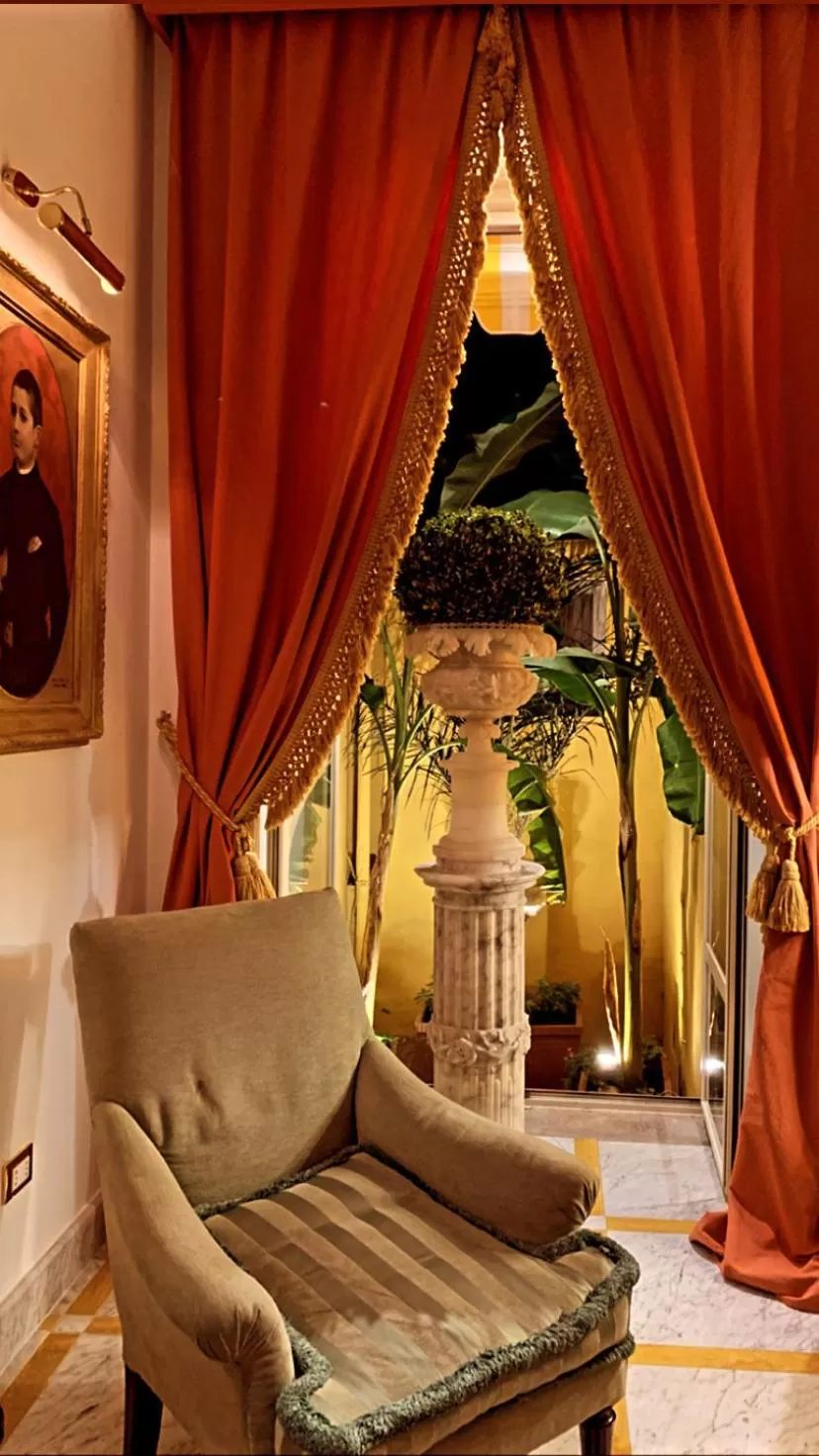 Seating Area in Palazzo Cherubini - Wellness e Spa