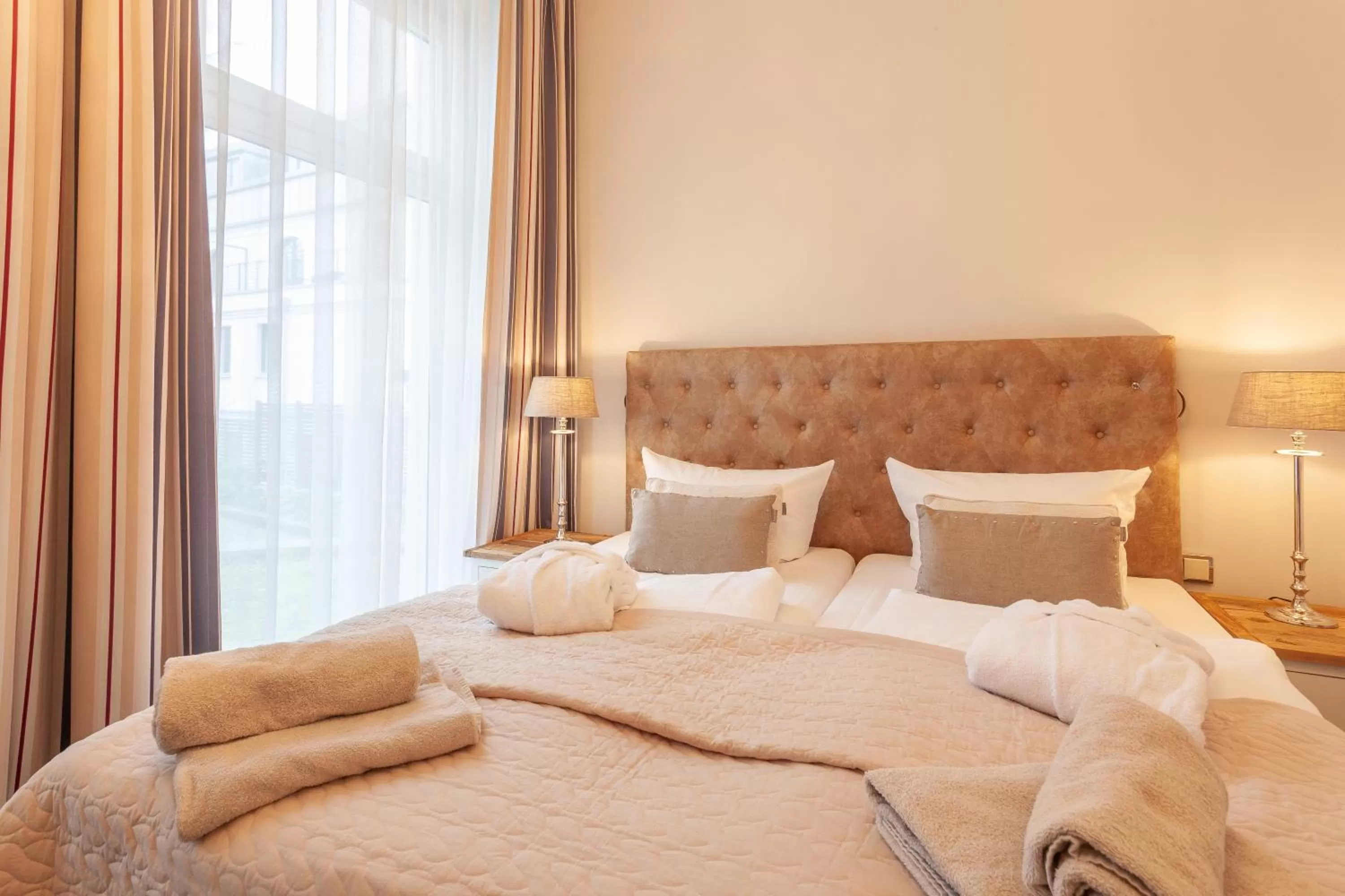 Bed in Hotel Vier Jahreszeiten Binz