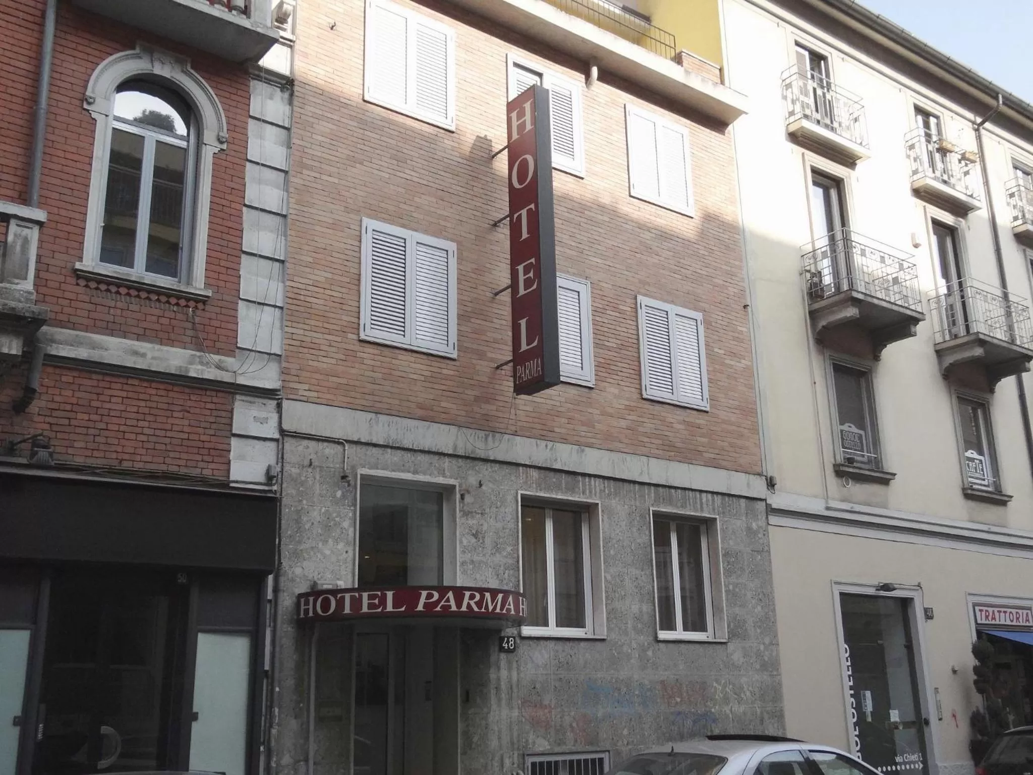 Property building in Hotel Parma