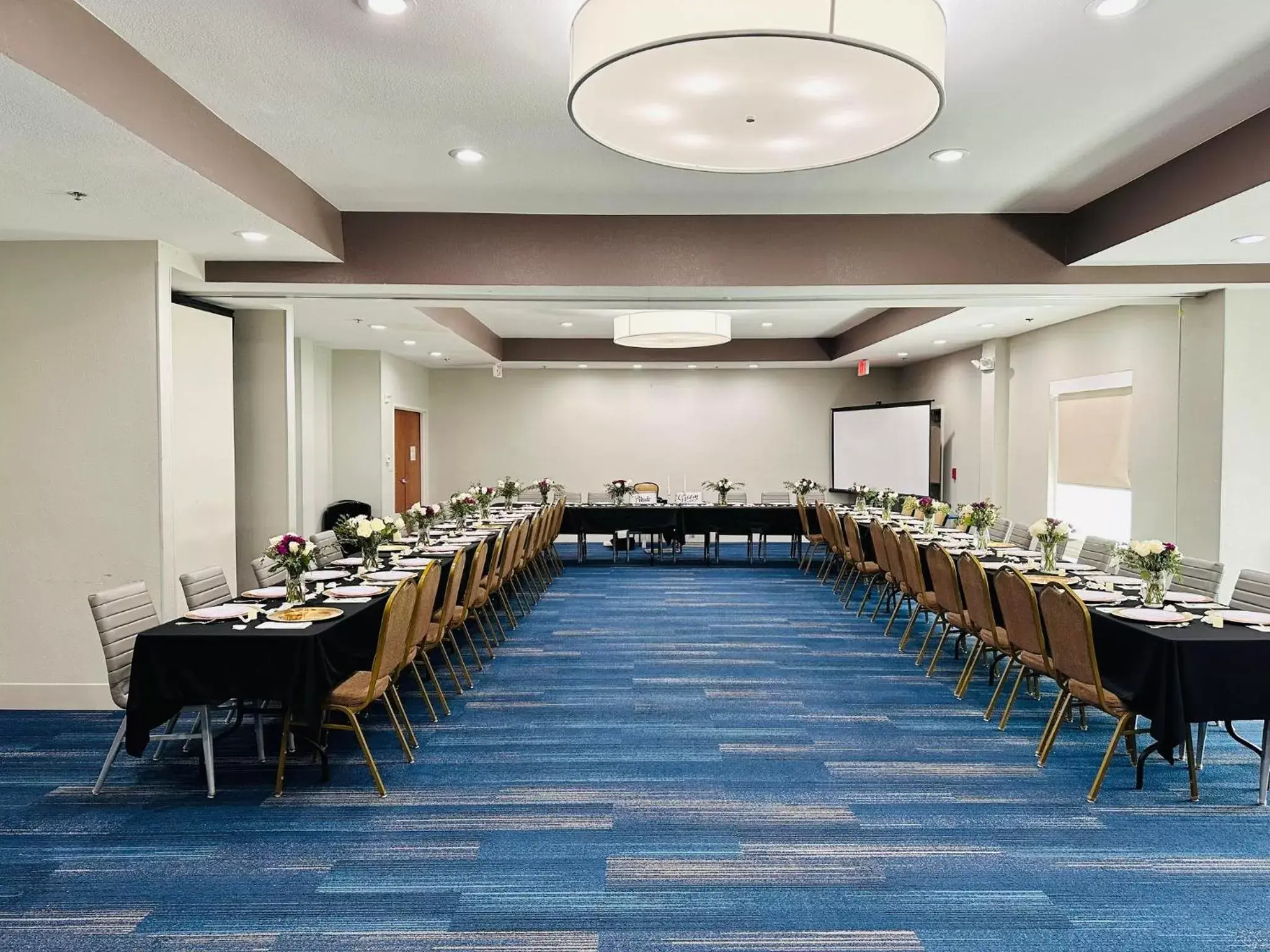 Meeting/conference room in Holiday Inn Express Hotel & Suites Mansfield, an IHG Hotel