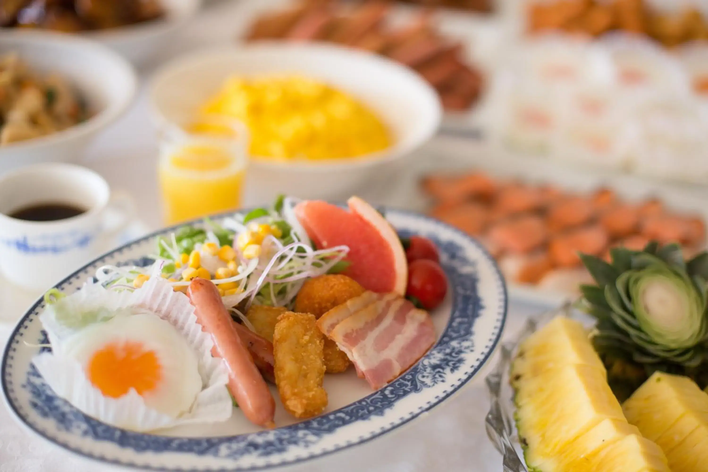 Food in Tateyama Kokusai Hotel