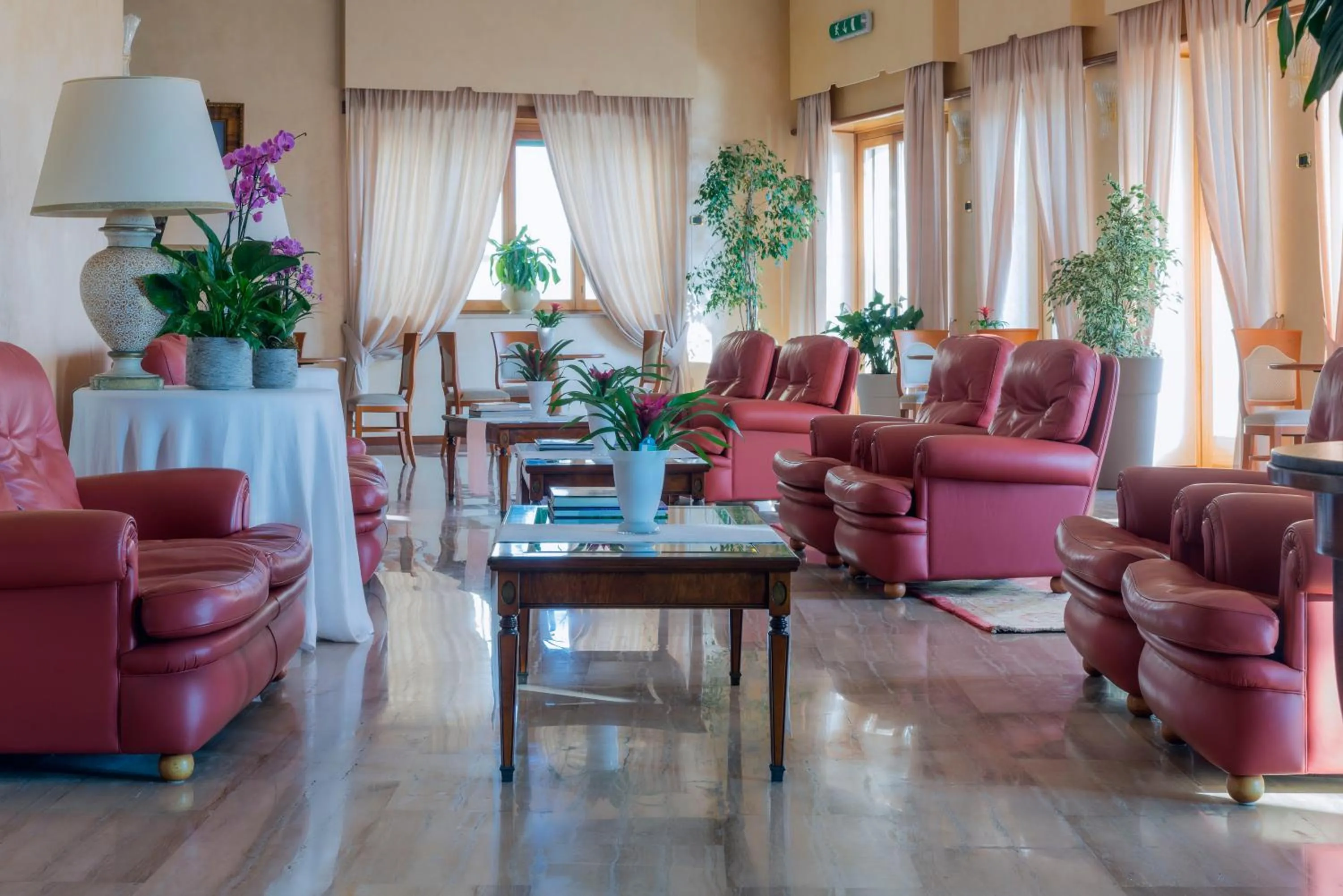 Lobby or reception in Astura Palace Hotel